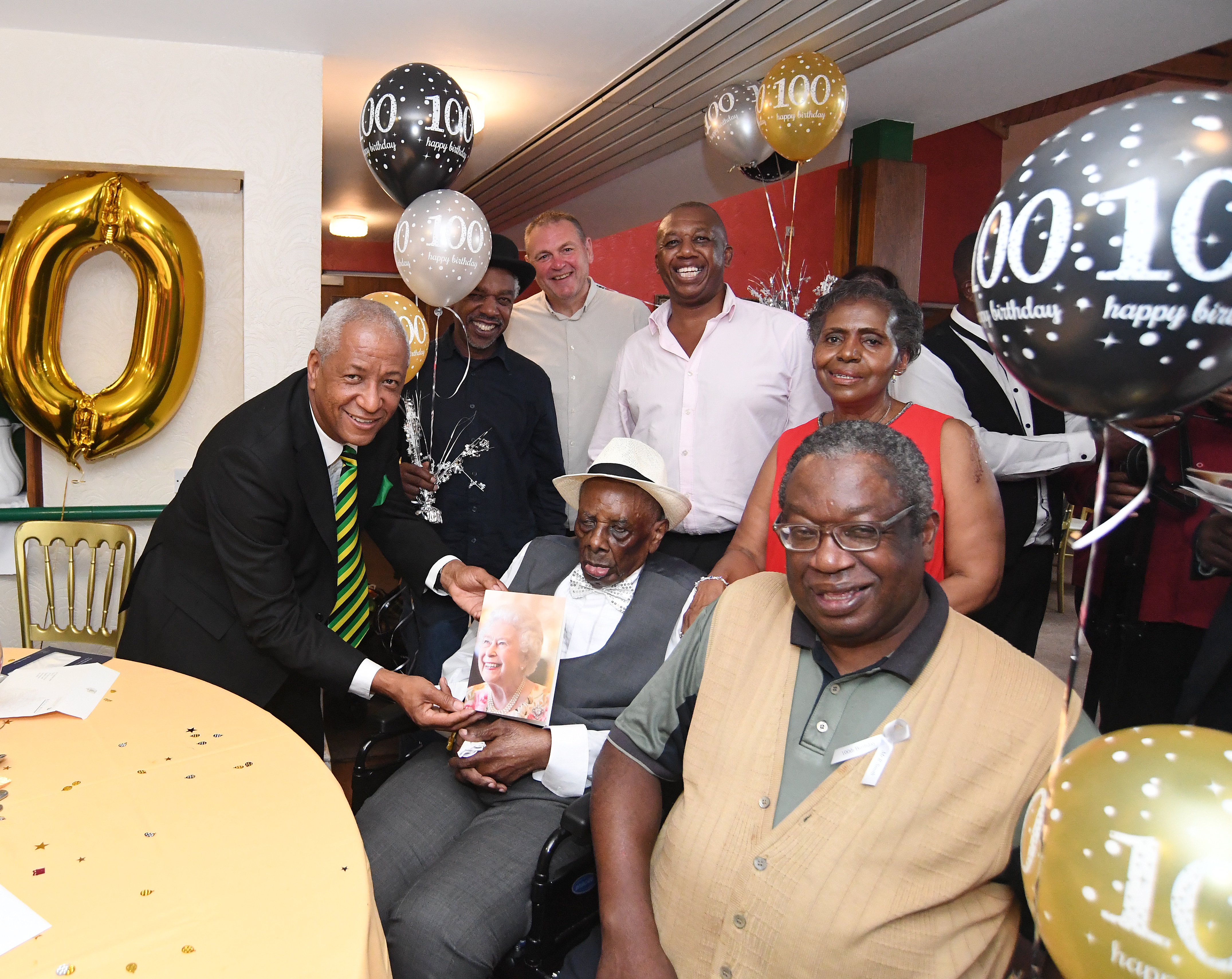 Rudolph Smith turns 100.