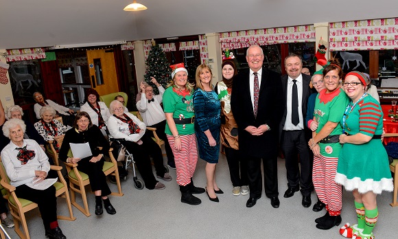 Cranwell Court's residents choir provides festive cheer