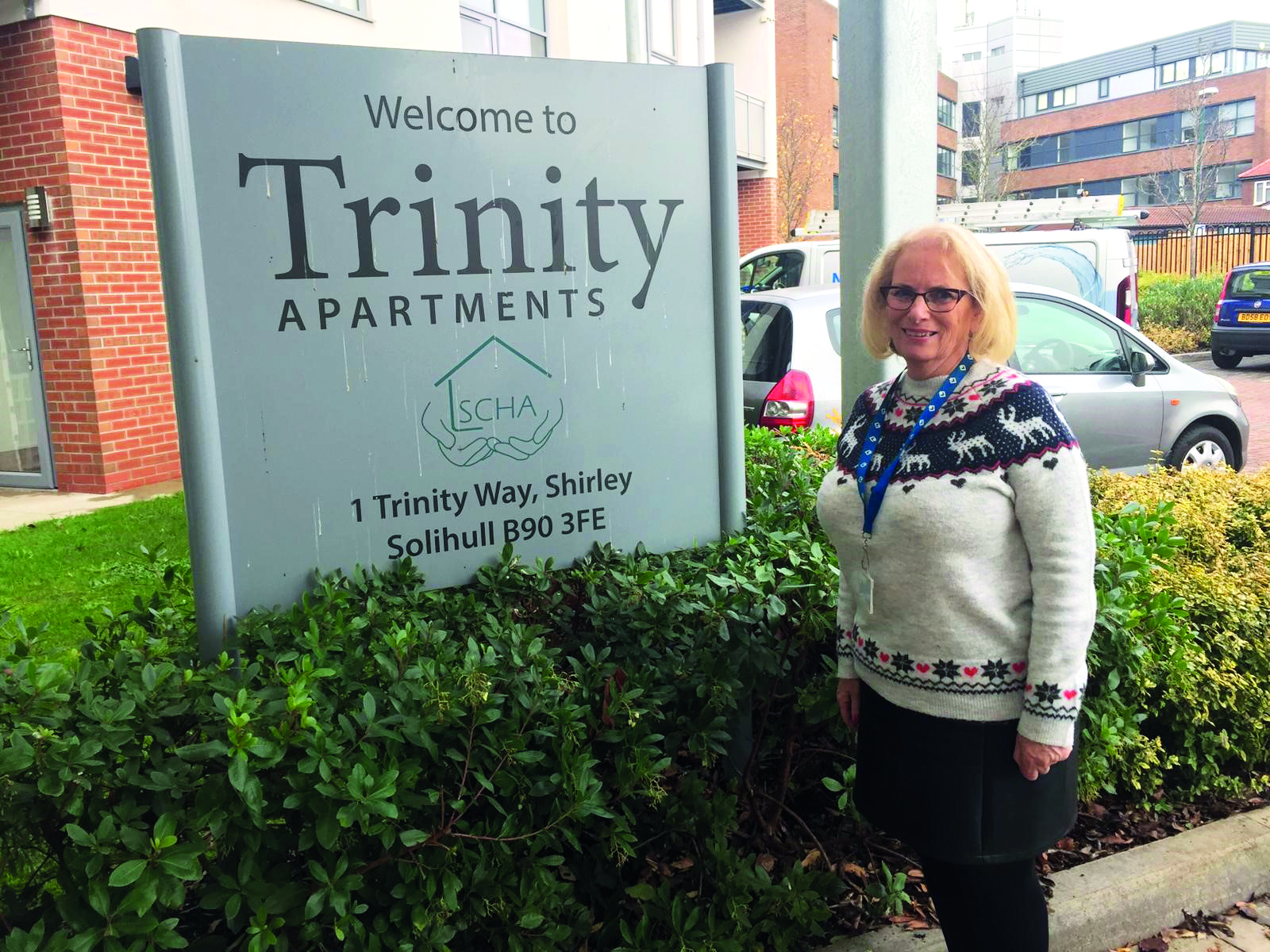Jo Marsden, Longhurst Group's Community Engagement Support Worker at Trinity Apartments, our purpose-built extra care facility near Birmingham