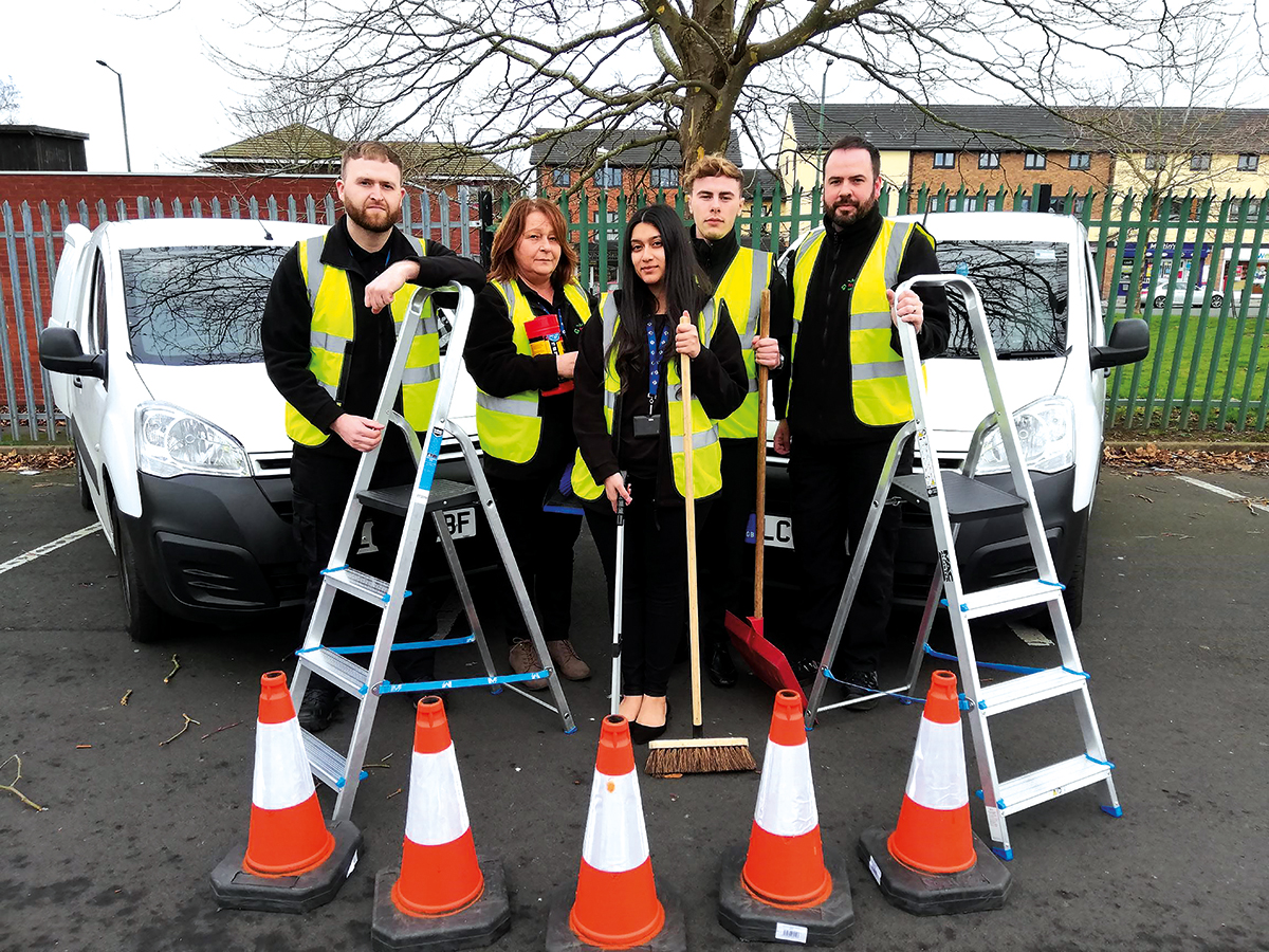 Friendship Care and Housing's new NIA officers