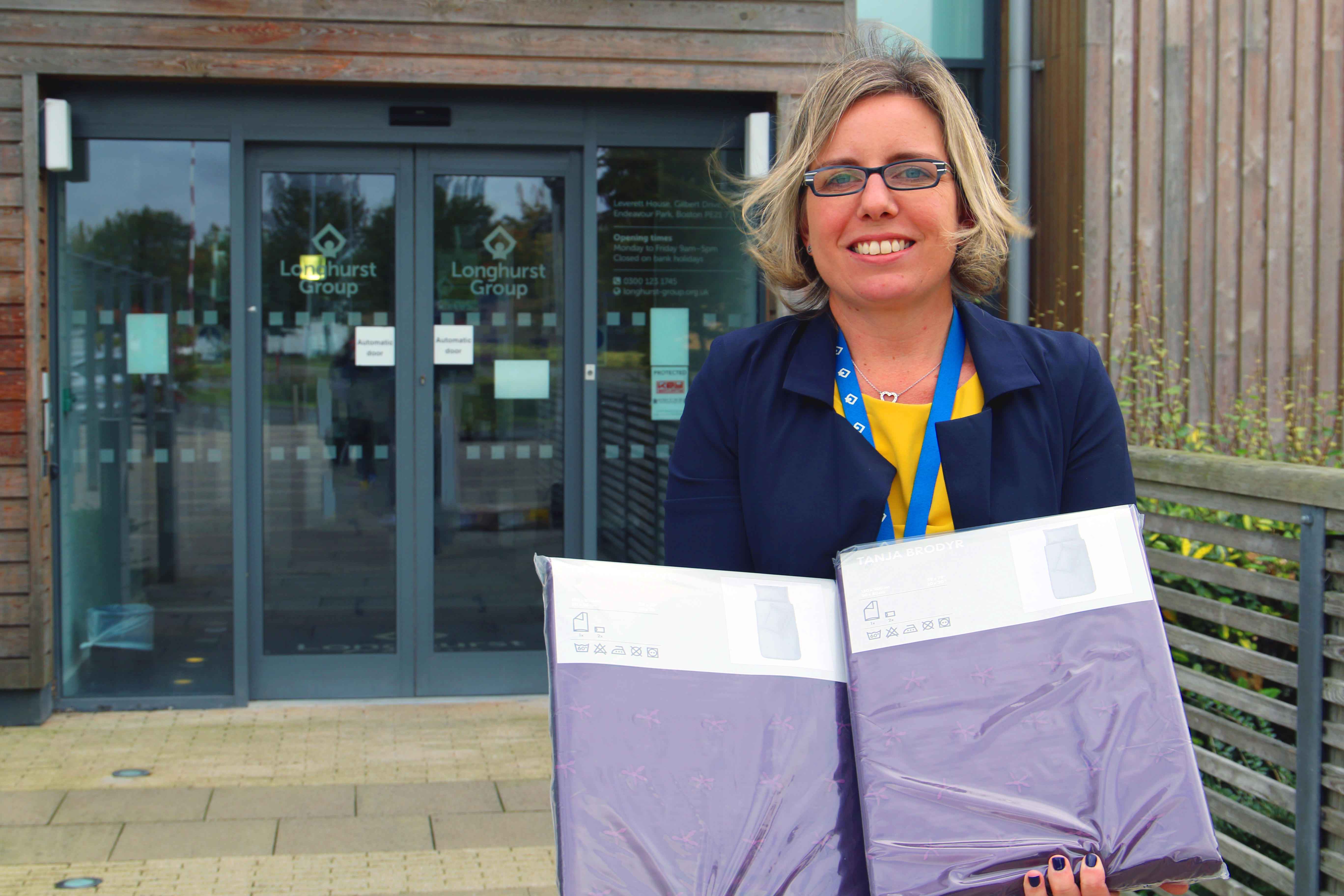 Longhurst Group donates bedding to scheme which helps the homeless