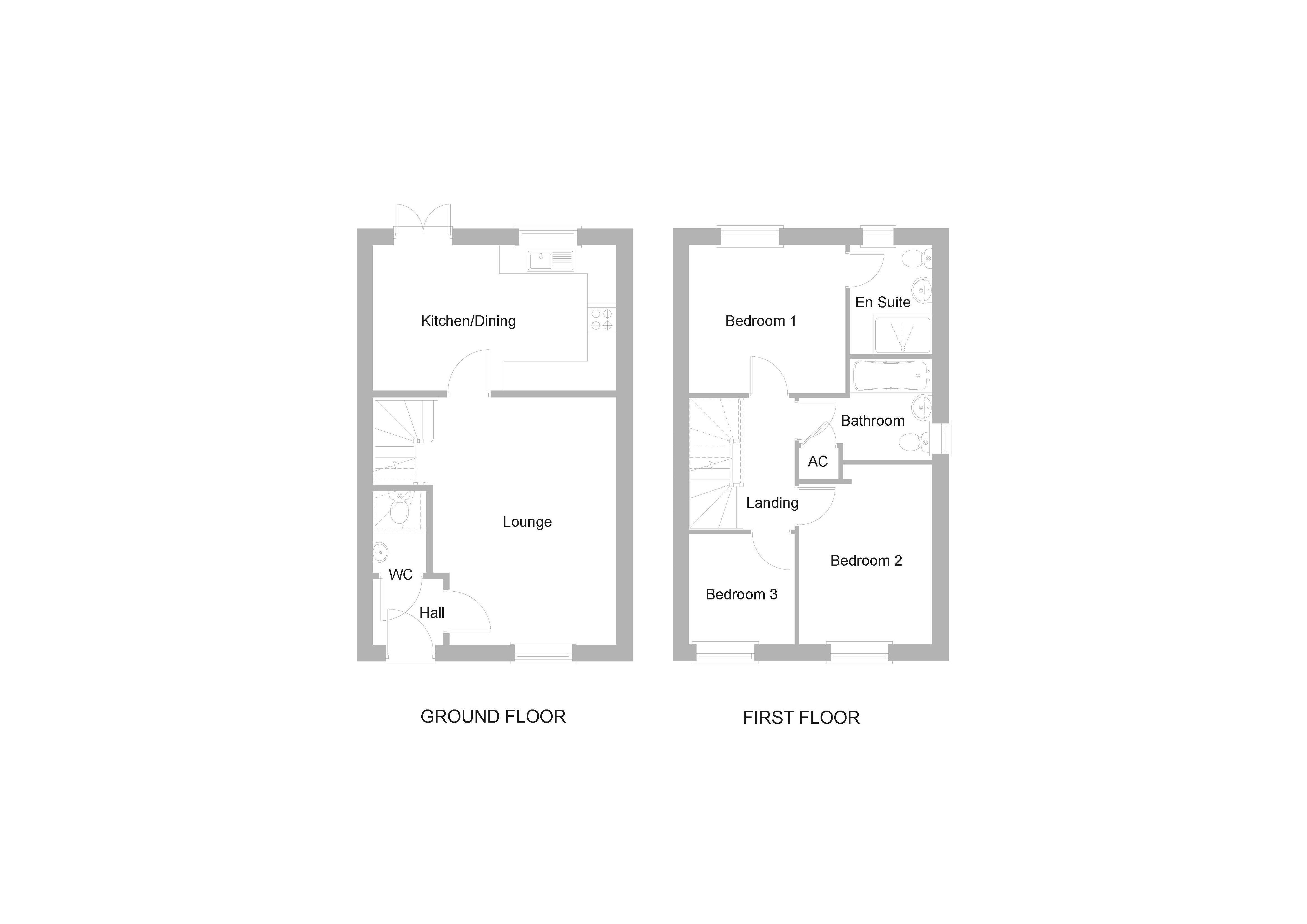The Aire at Kingsgate Mews floorplan