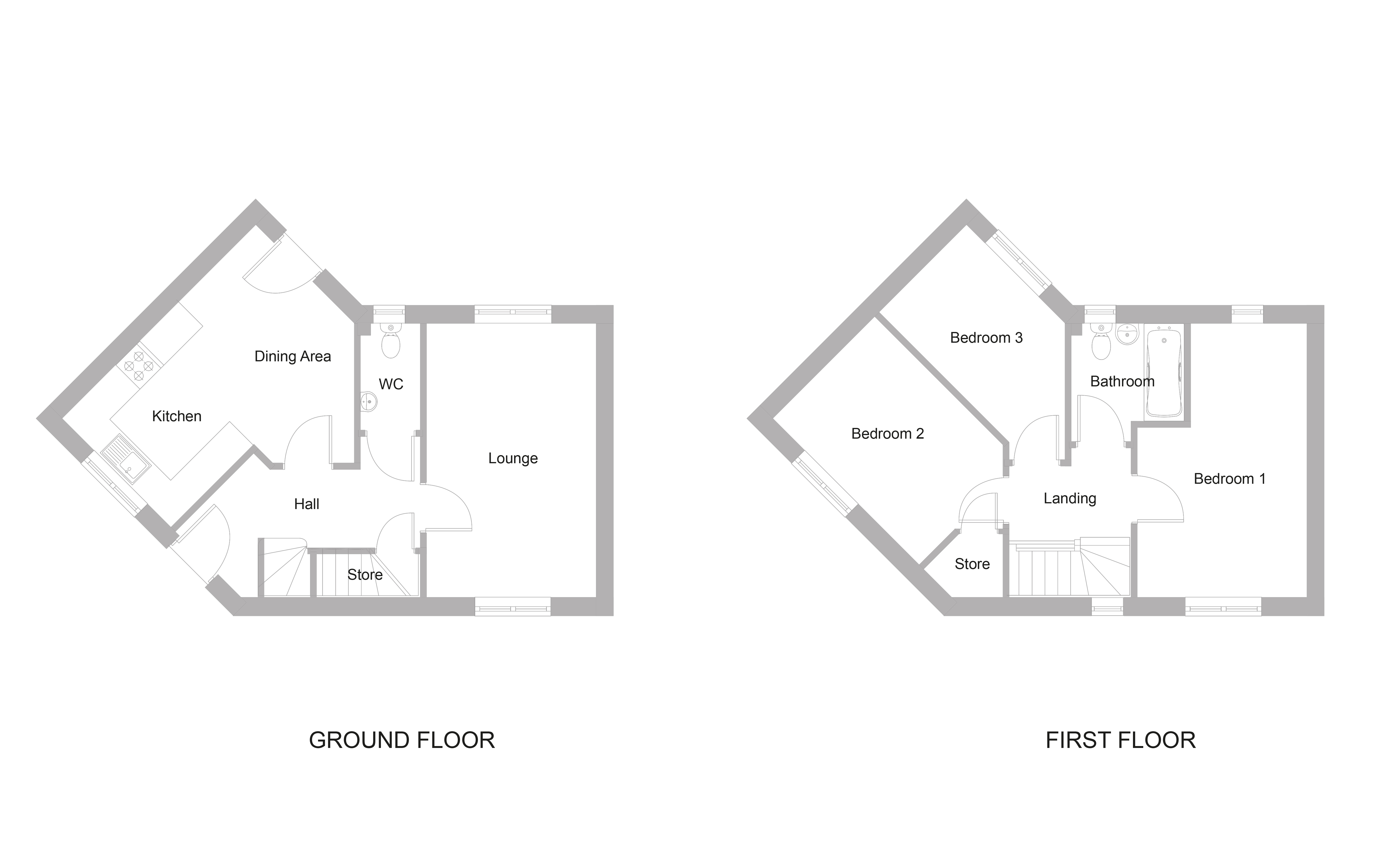 The Dere floorplan