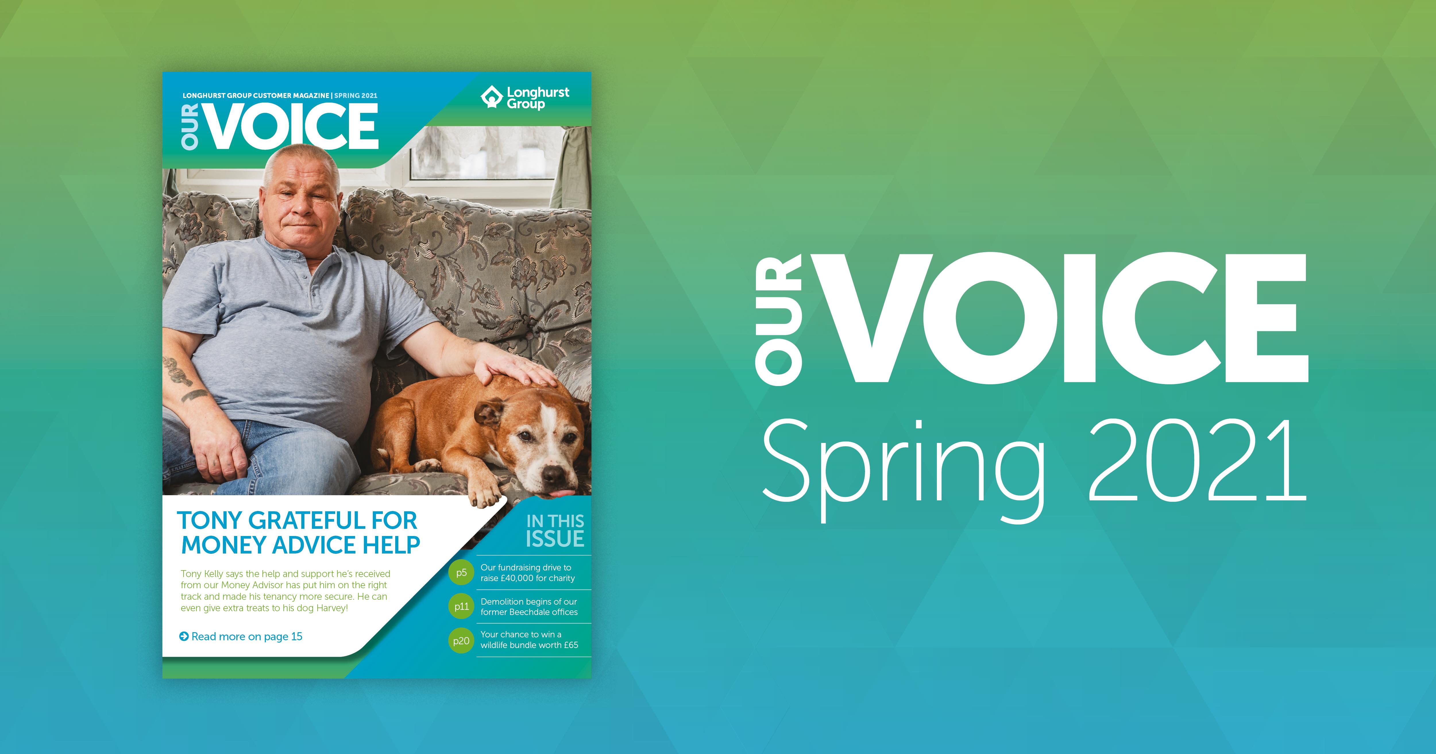Our Voice Spring 2021 Longhurst Group