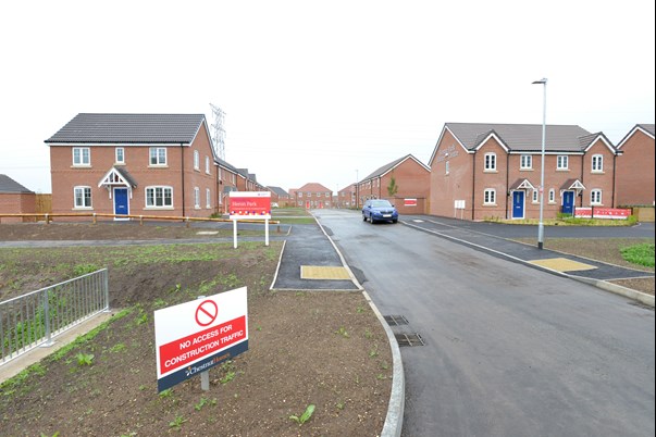 New build homes on Heron Park
