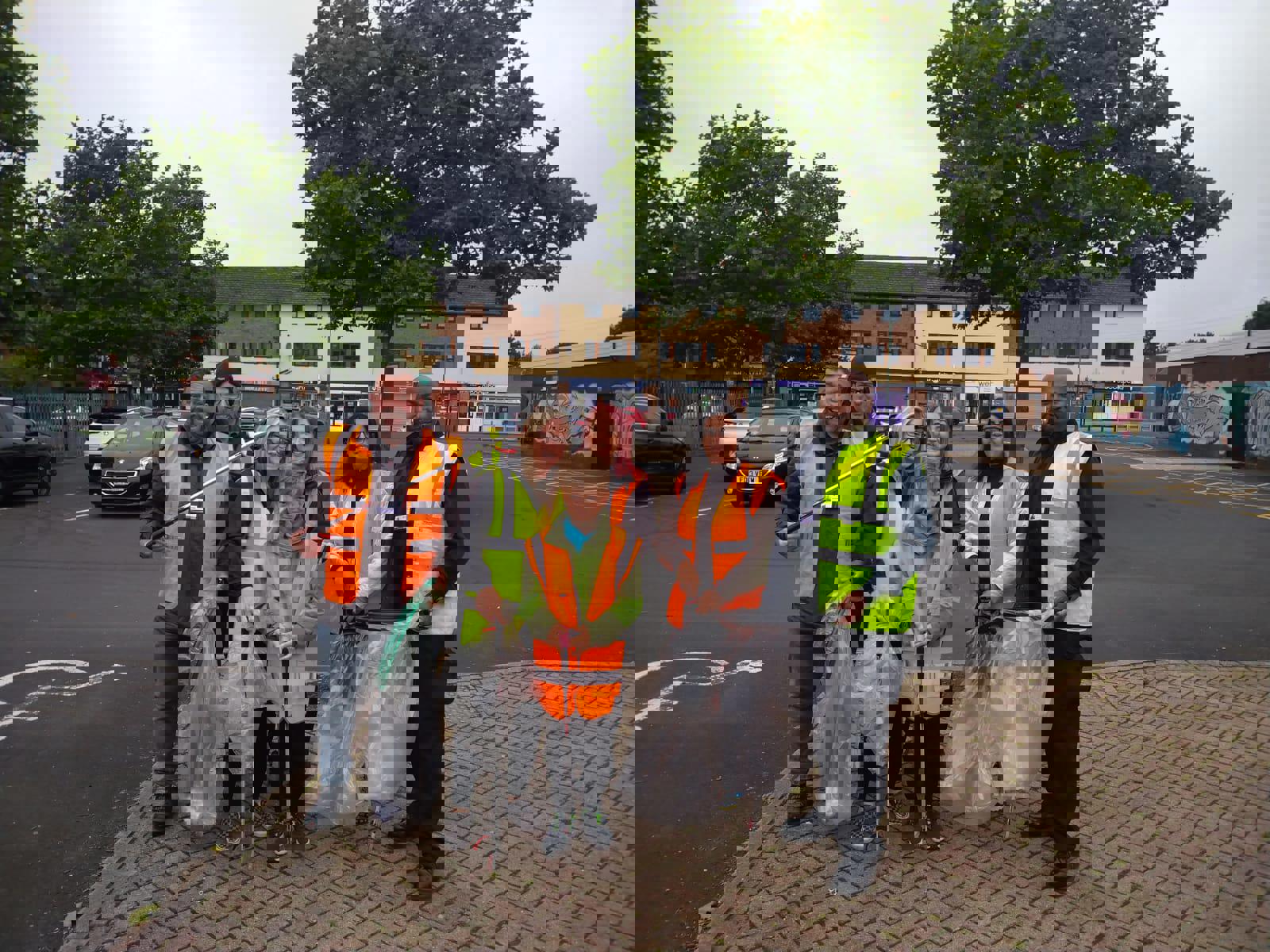 Community litter pick on Beechdale estate proves a success as 35 bags