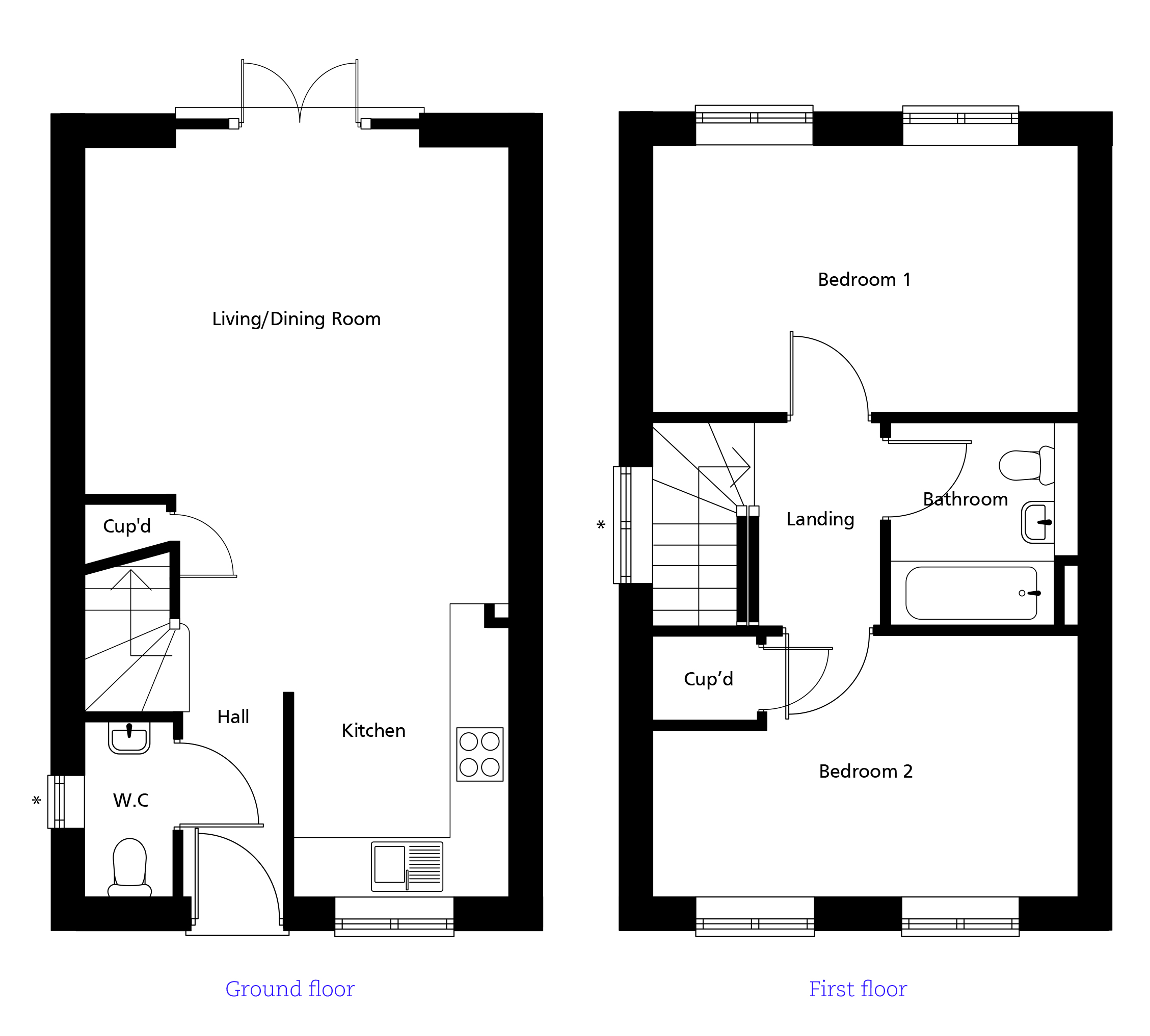 The Sandown floor plan