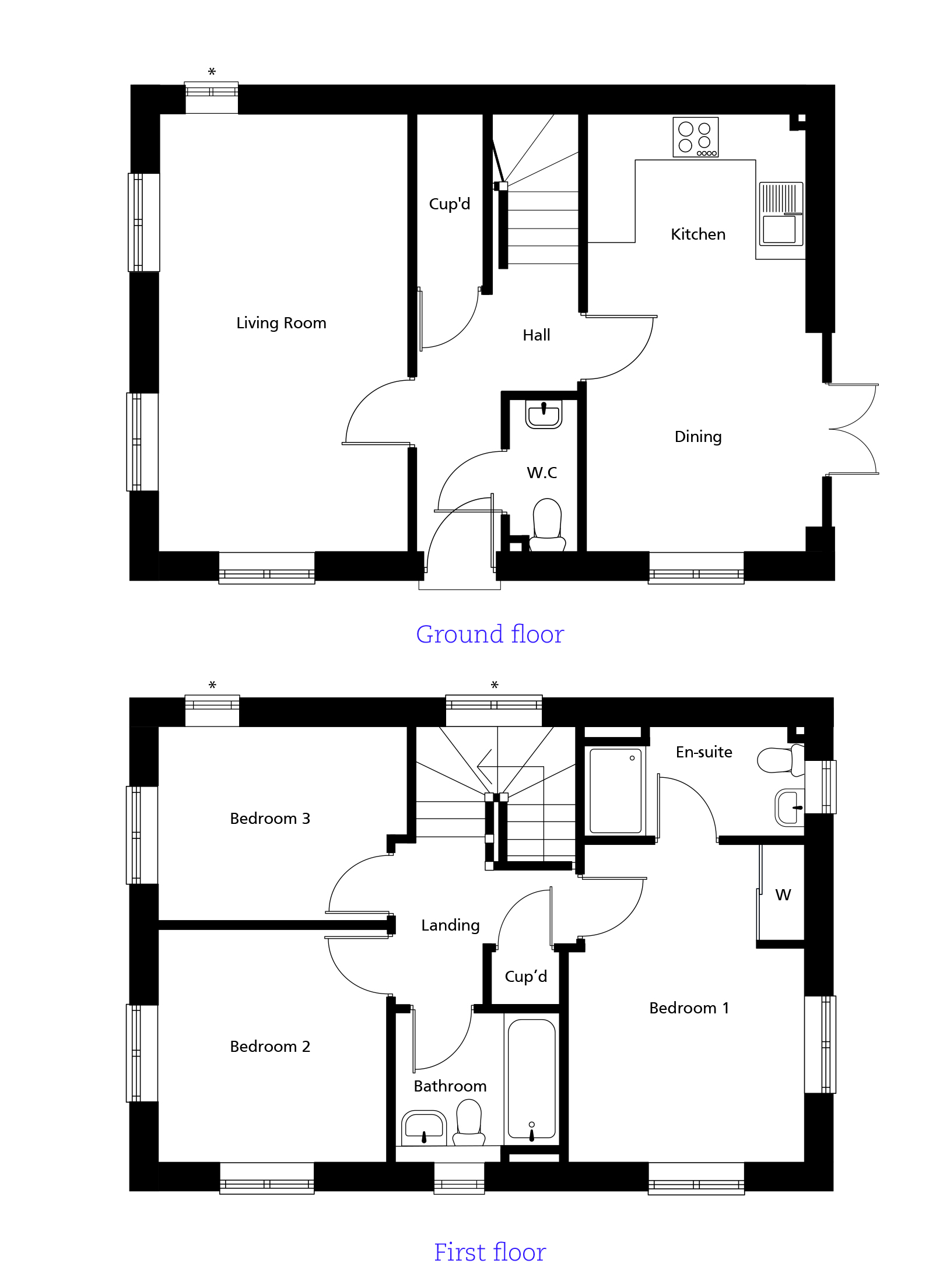 The Huntingdon floor plan