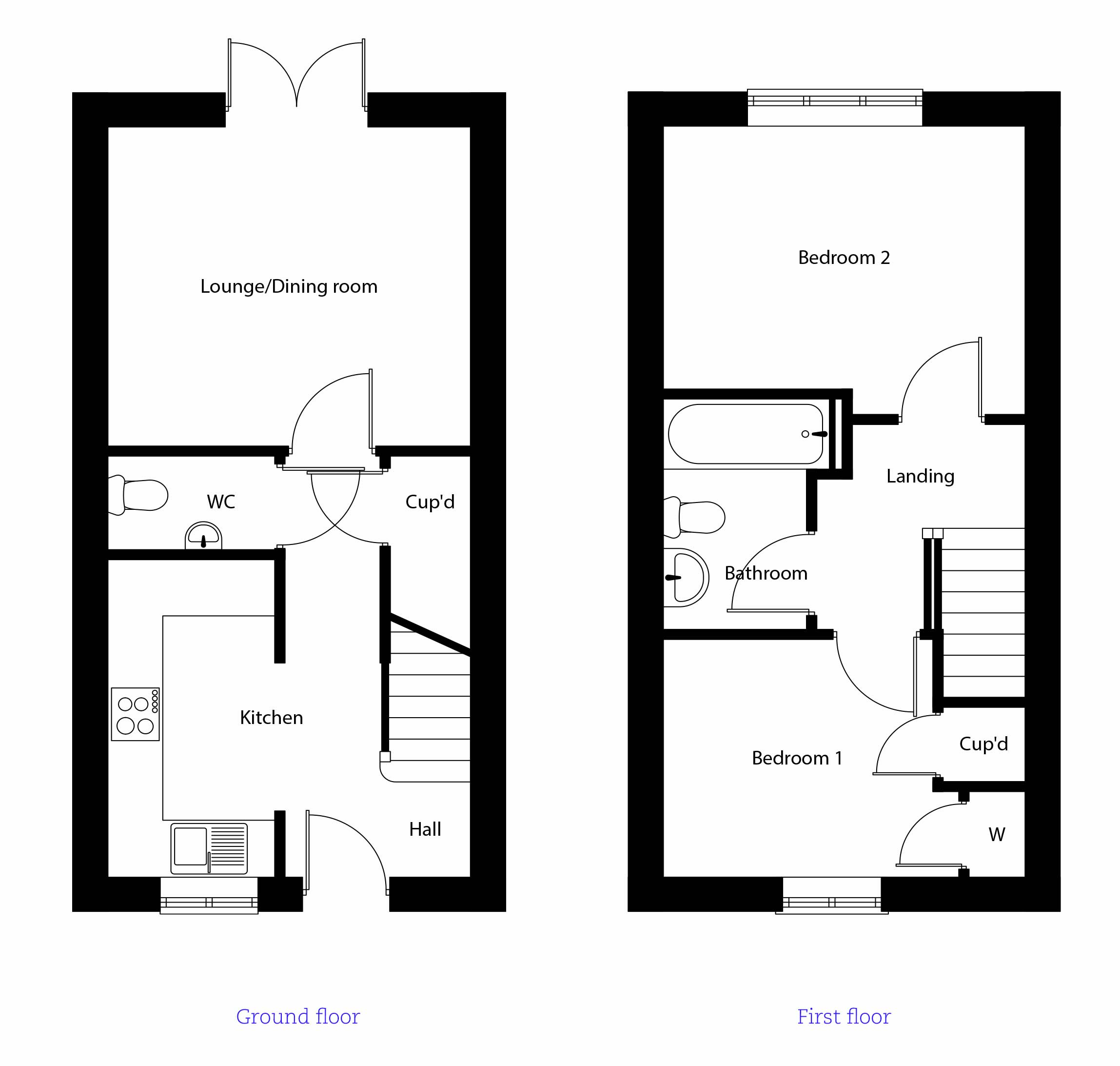 The Colwick floorplan