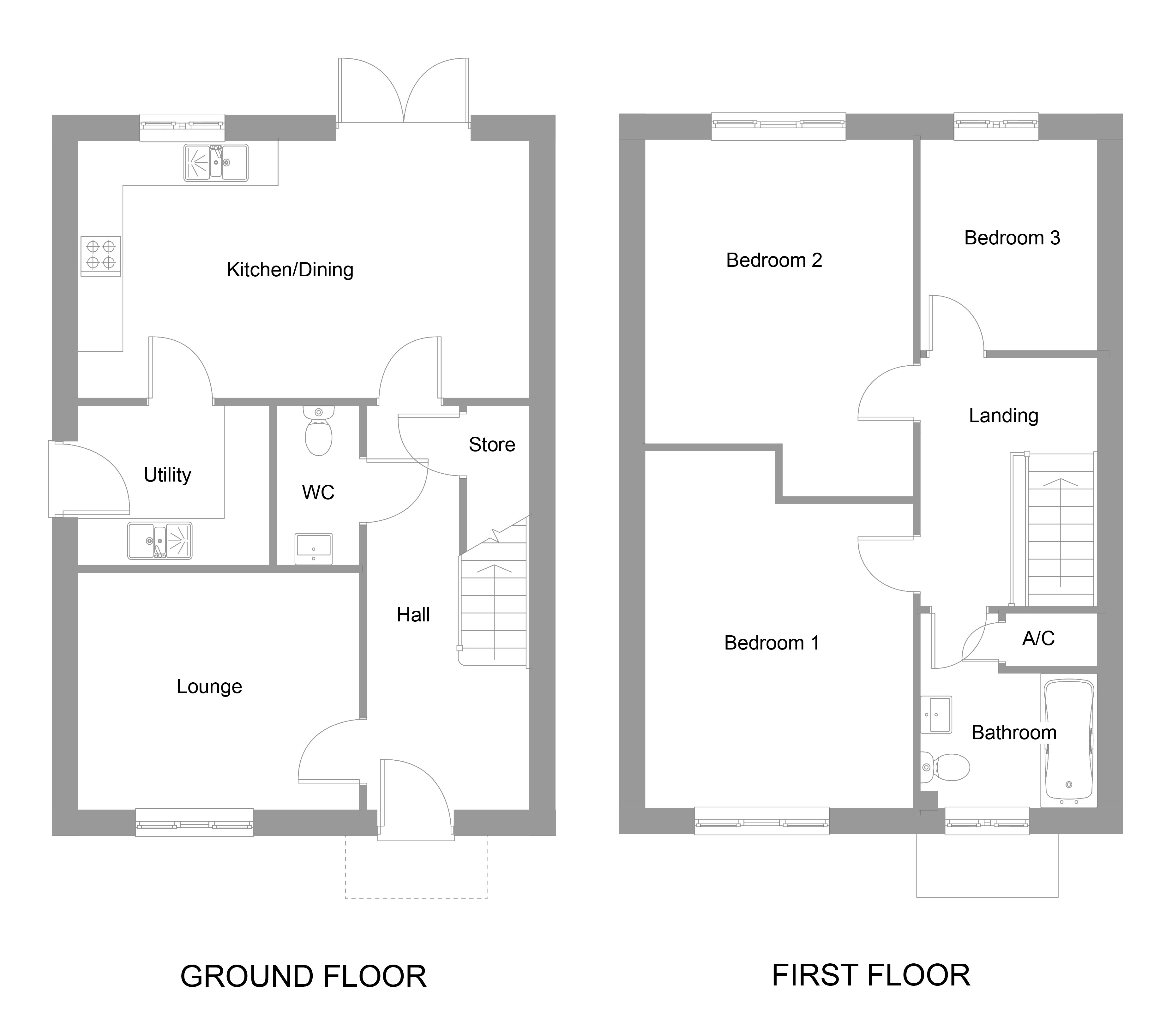 The Nene, floor plan