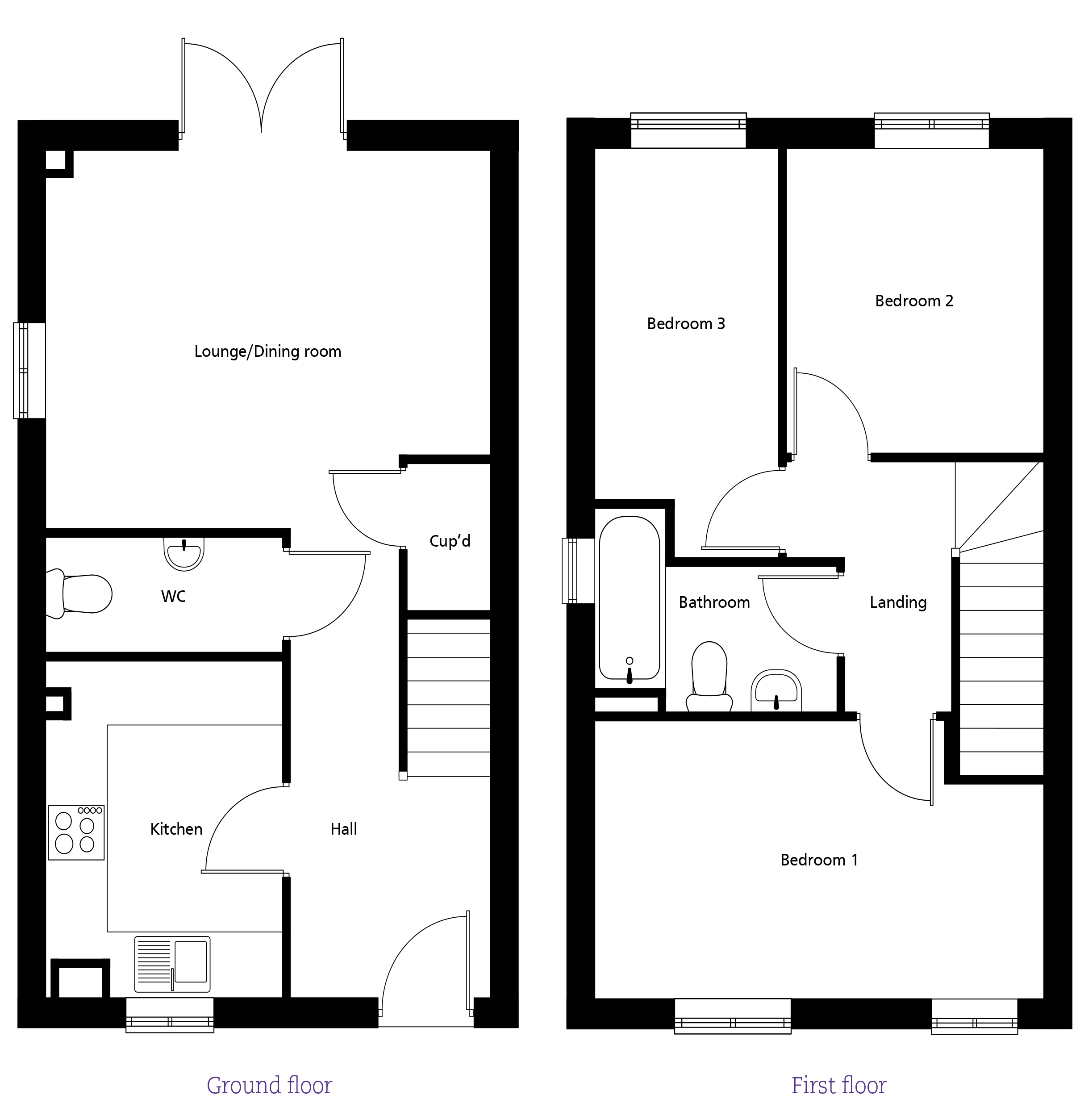 The Ashton floorplan