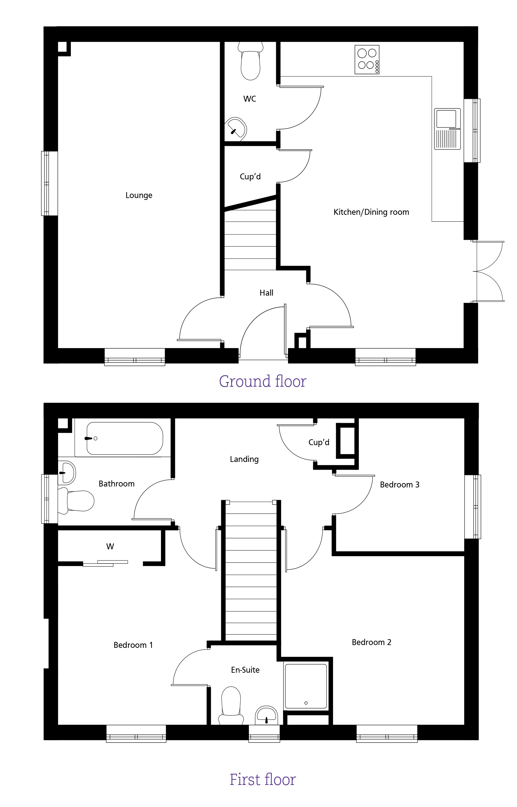 The Nottingham floorplans