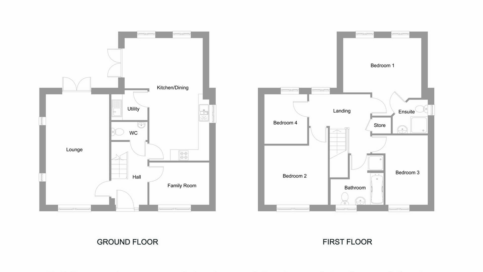 The Harrow floorplan