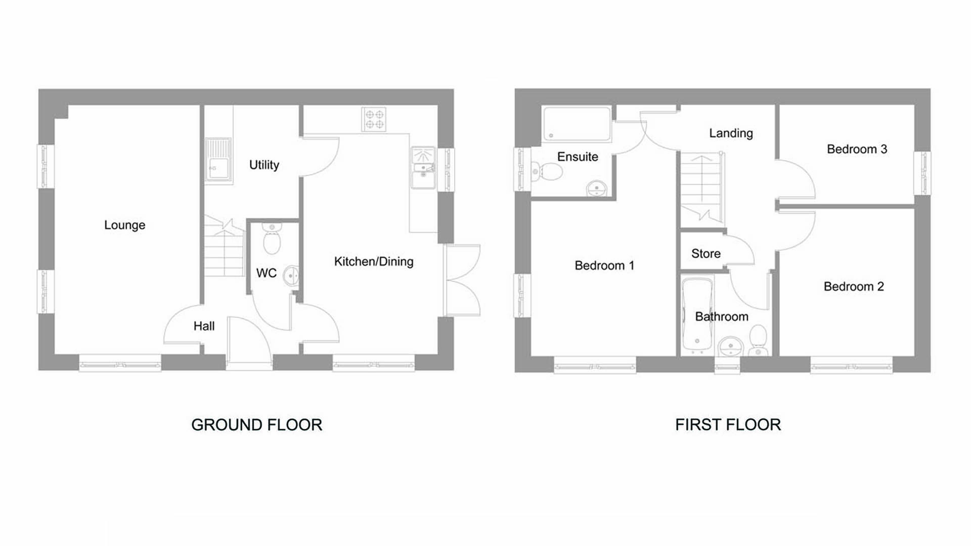 The Snowdrop floorplans