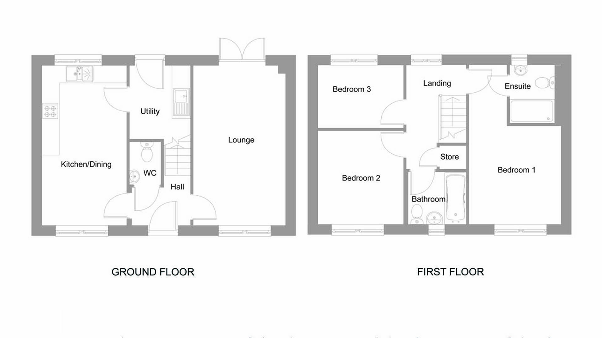 The Thistle floorplans