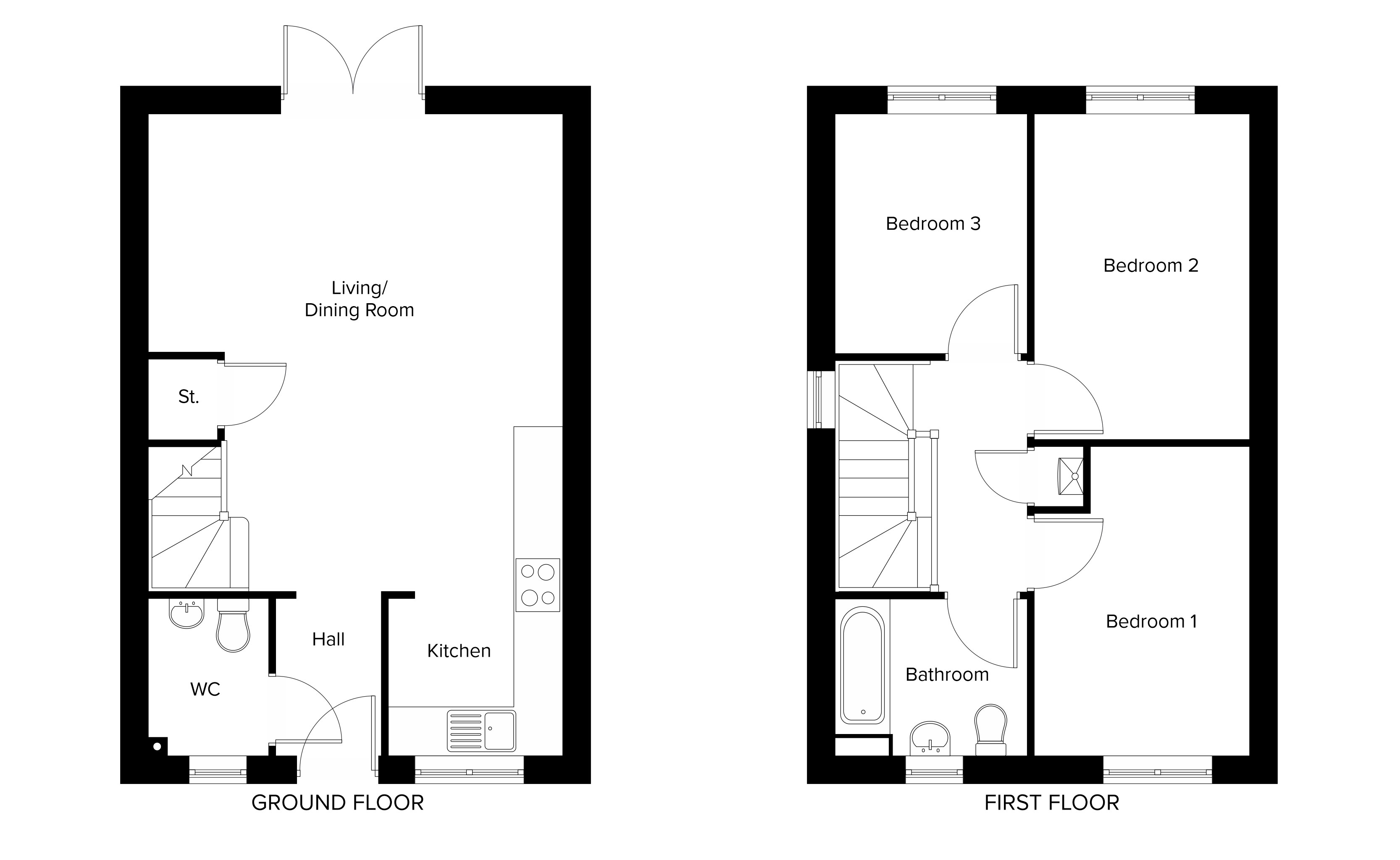 The Nithsdale floorplan