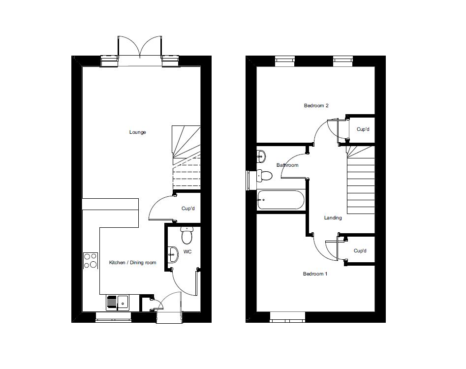 The Mallow floorplans