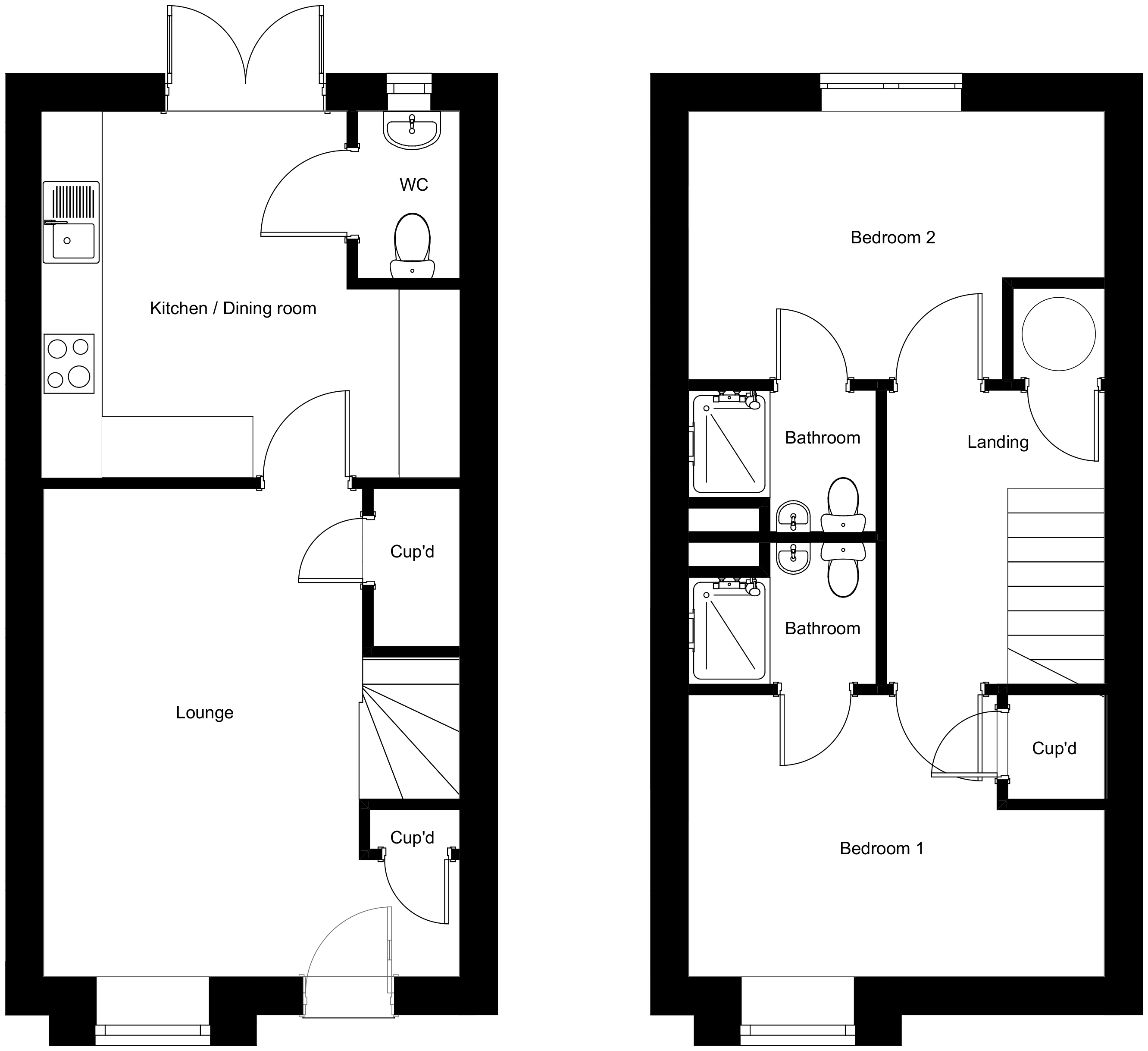 The Poppy floor plans