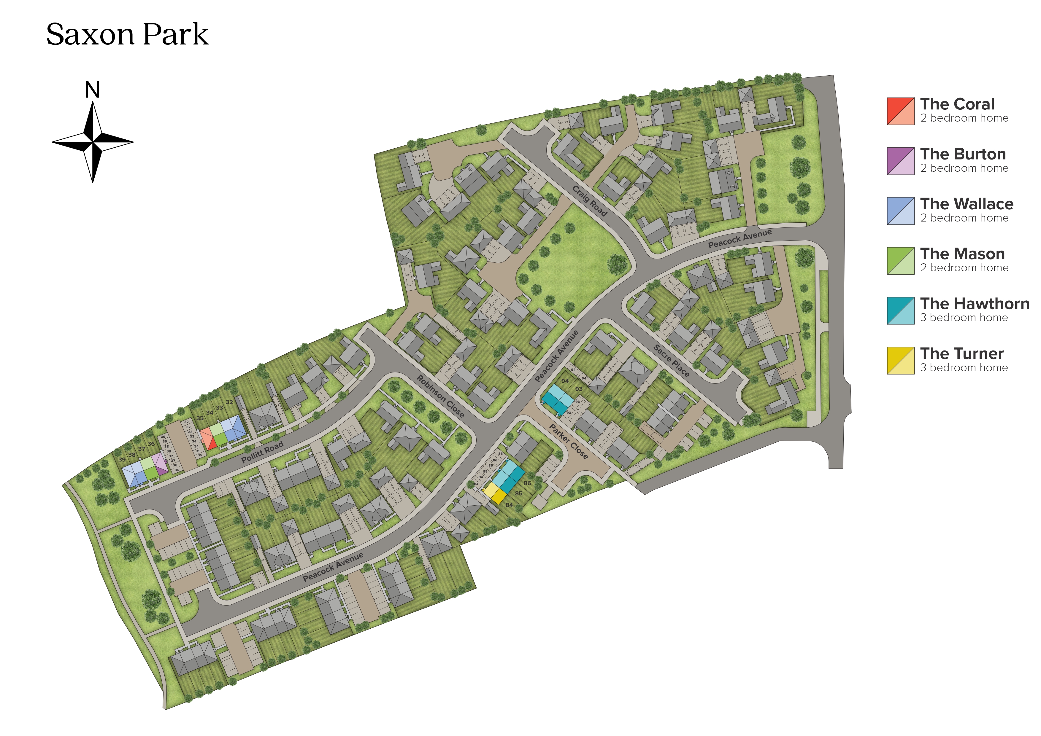 Saxon Park development plan