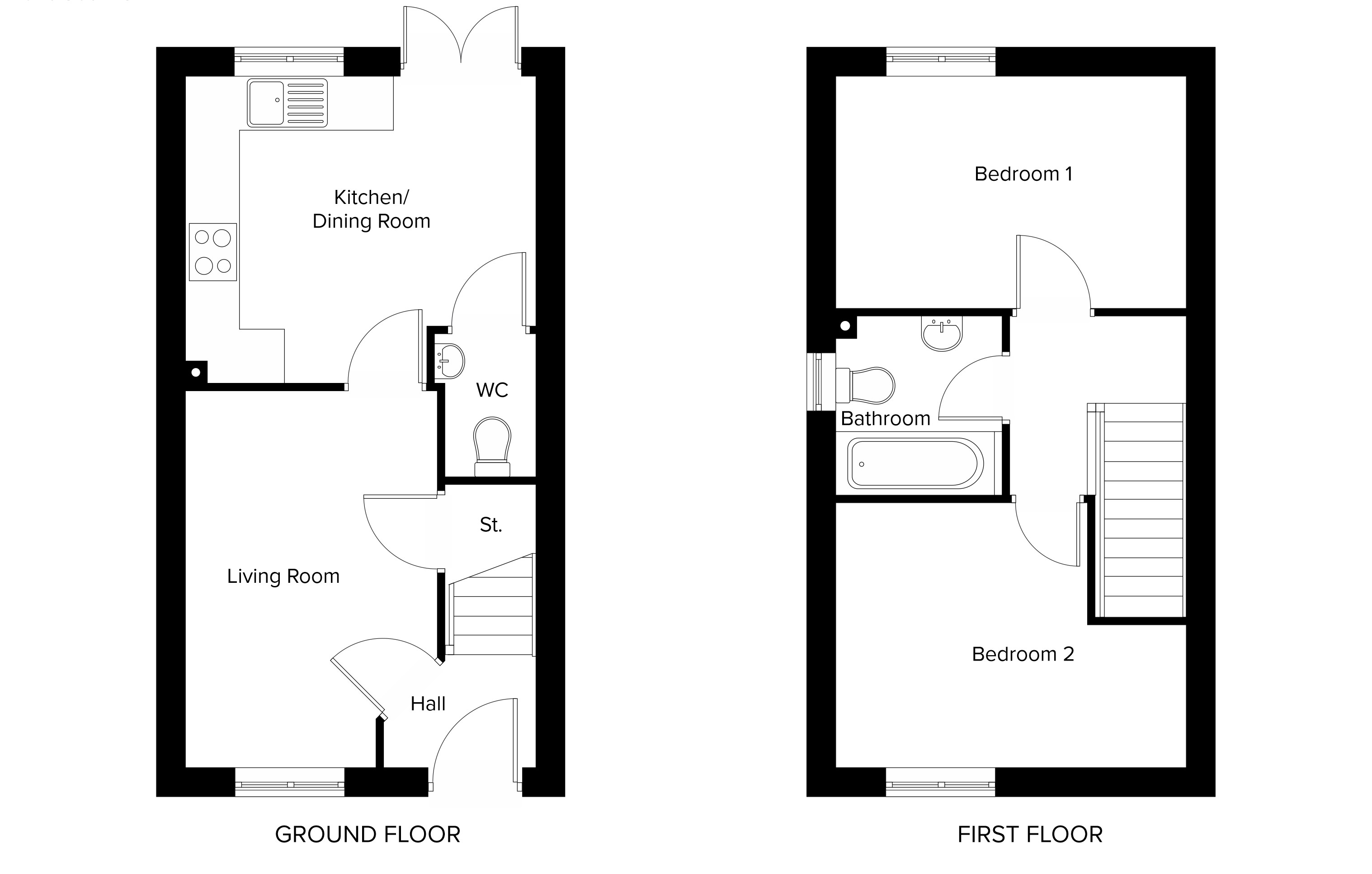 The Maidstone floorplans
