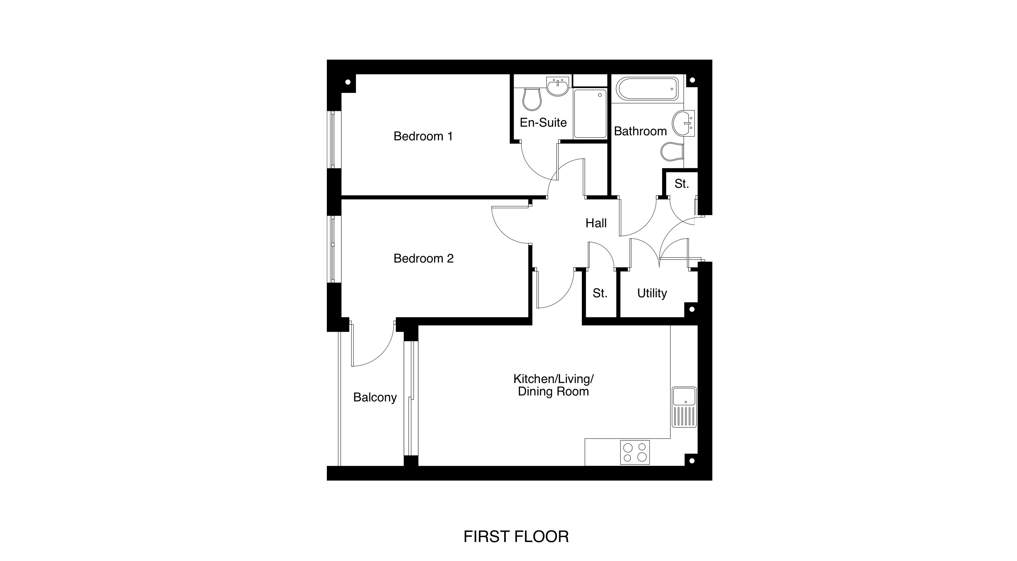 The Dakota Waterbeach Cambridgeshire New build homes Shared