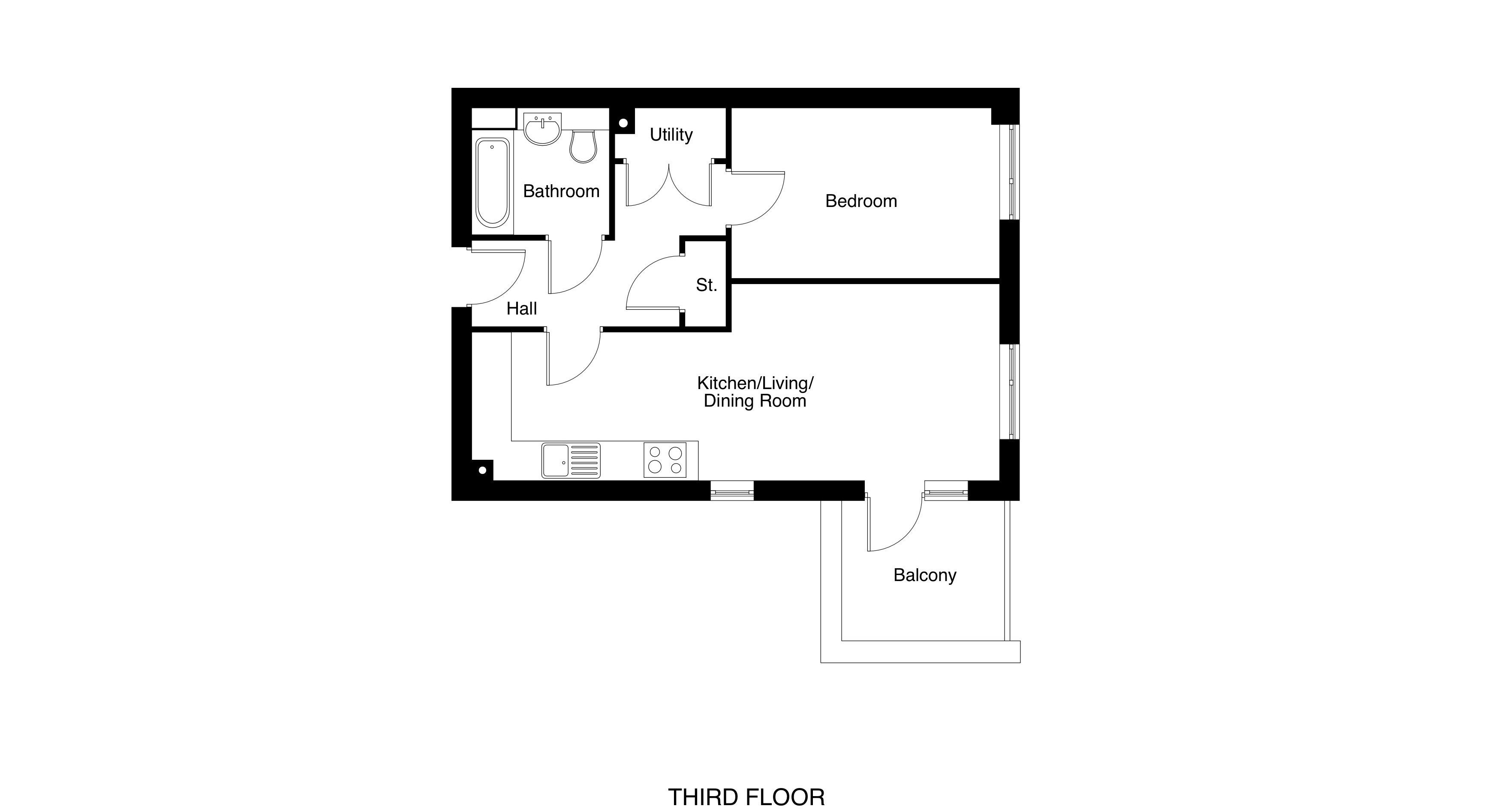 The Hampden floor plans