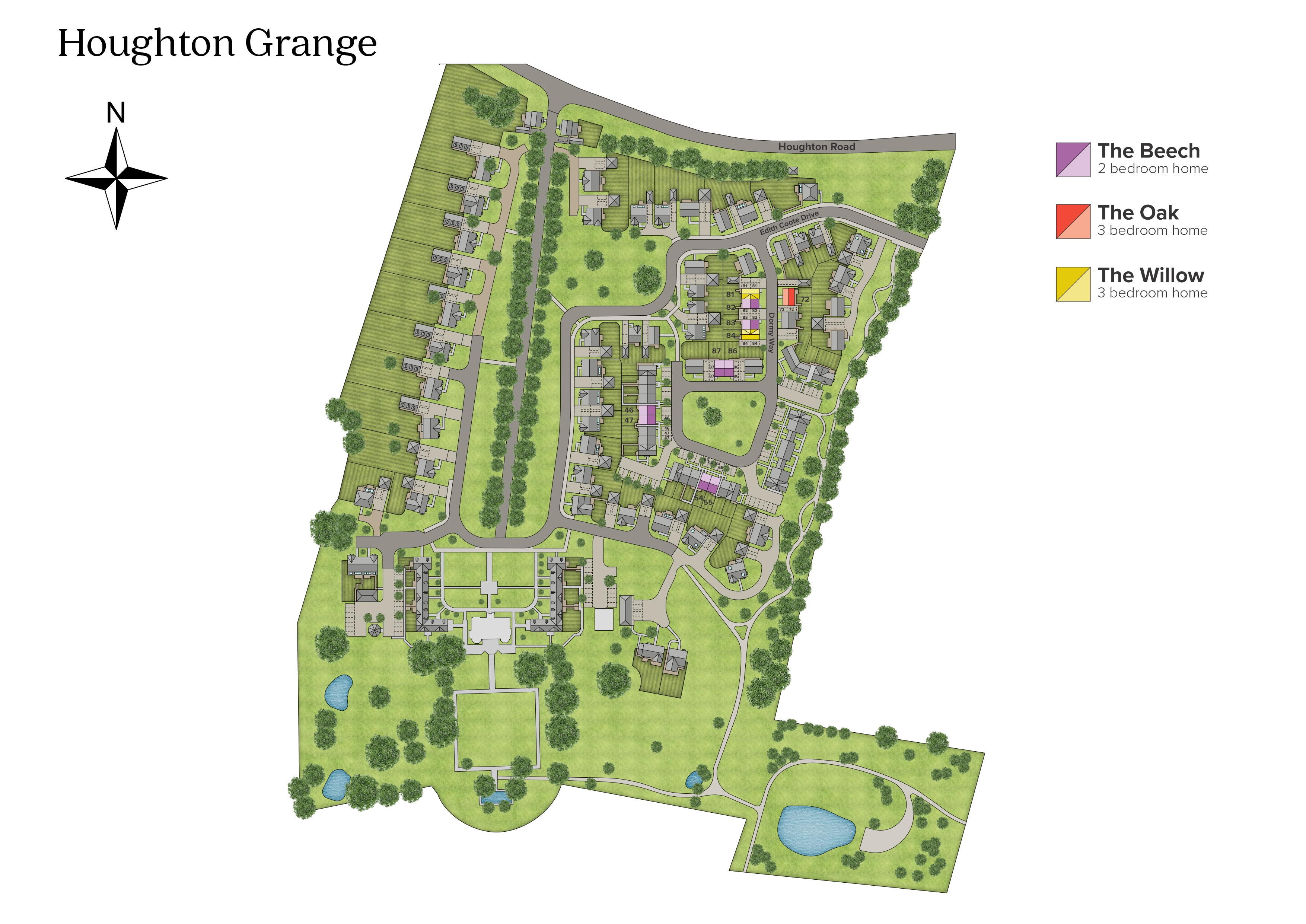 Houghton Grange development plan