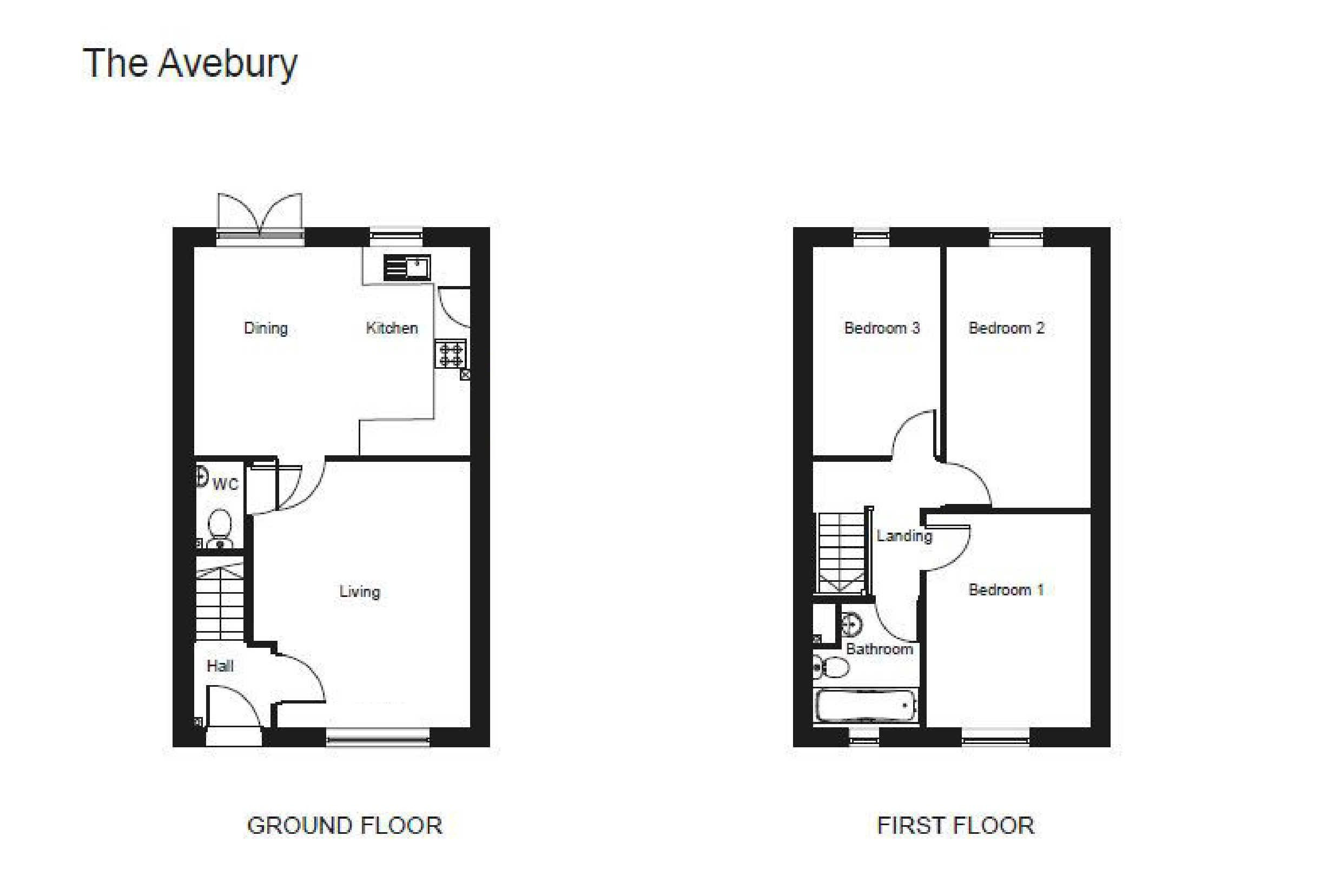 The Avebury floorplans