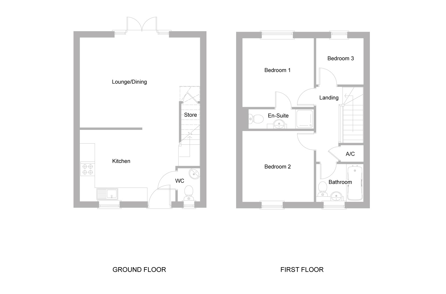The Starling floorplans