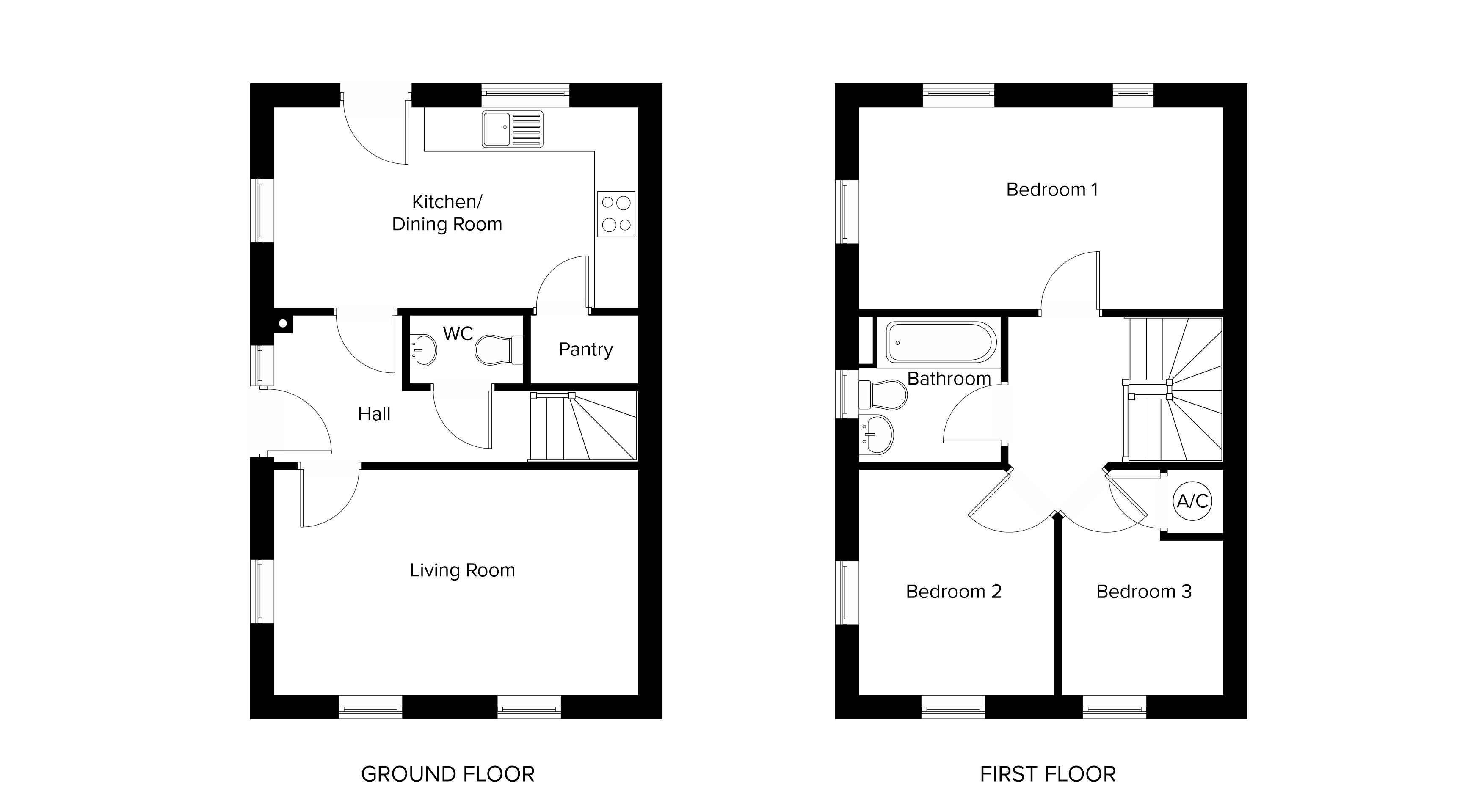 The Beech floorplans