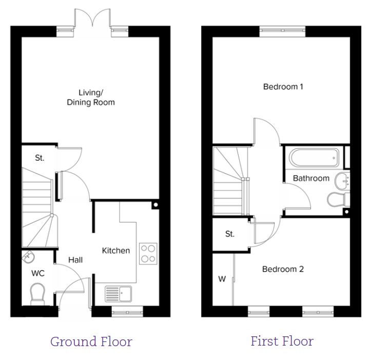 The Canford floorplan