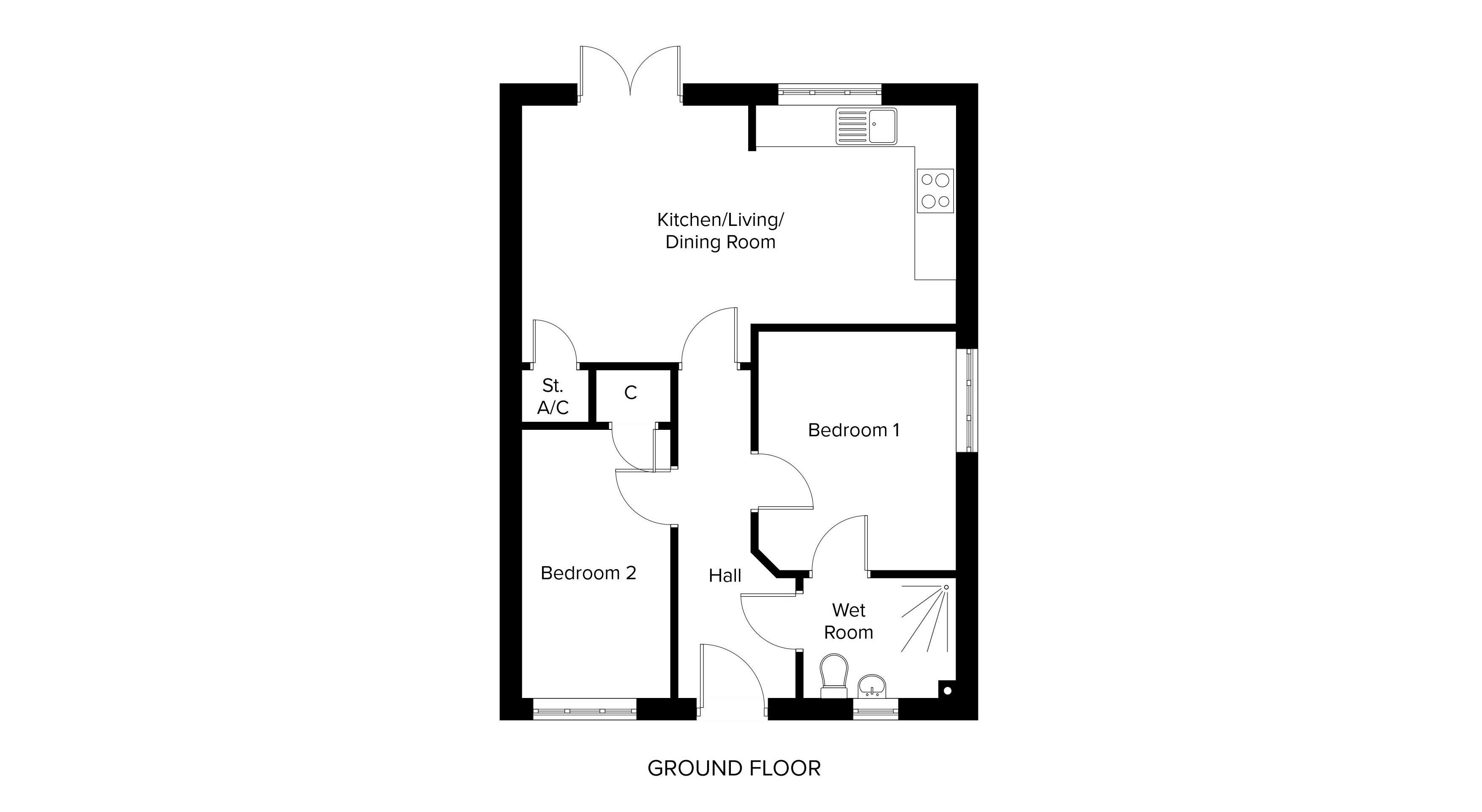 The Beckingham floorplans