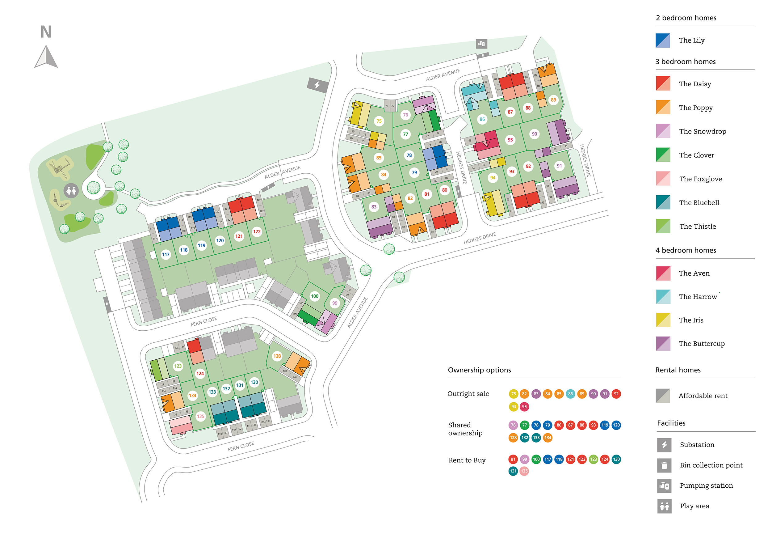 Humberston Meadows site plan