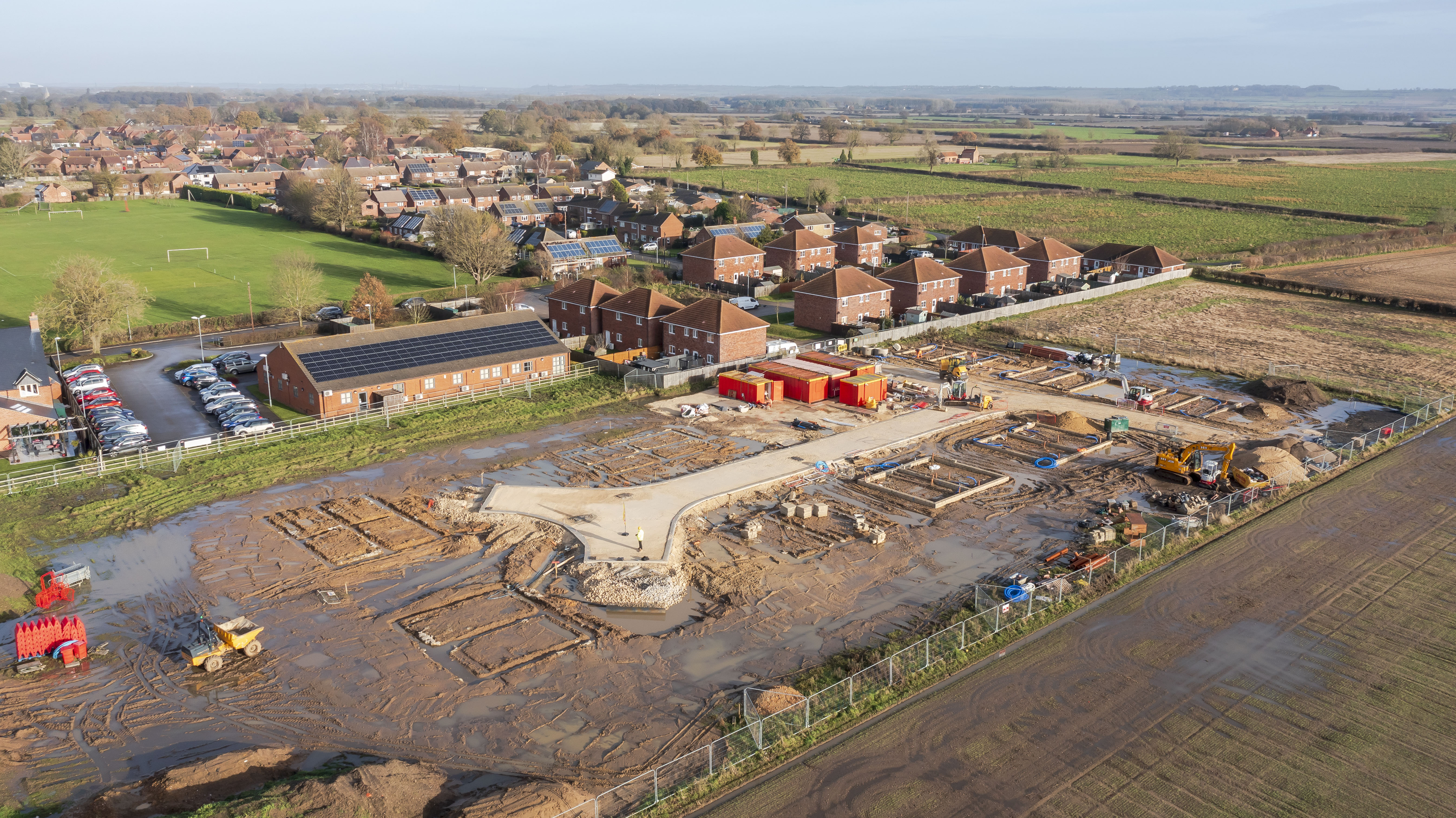 Shared Ownership homes at Vasey Fields Bassingham Lincoln New