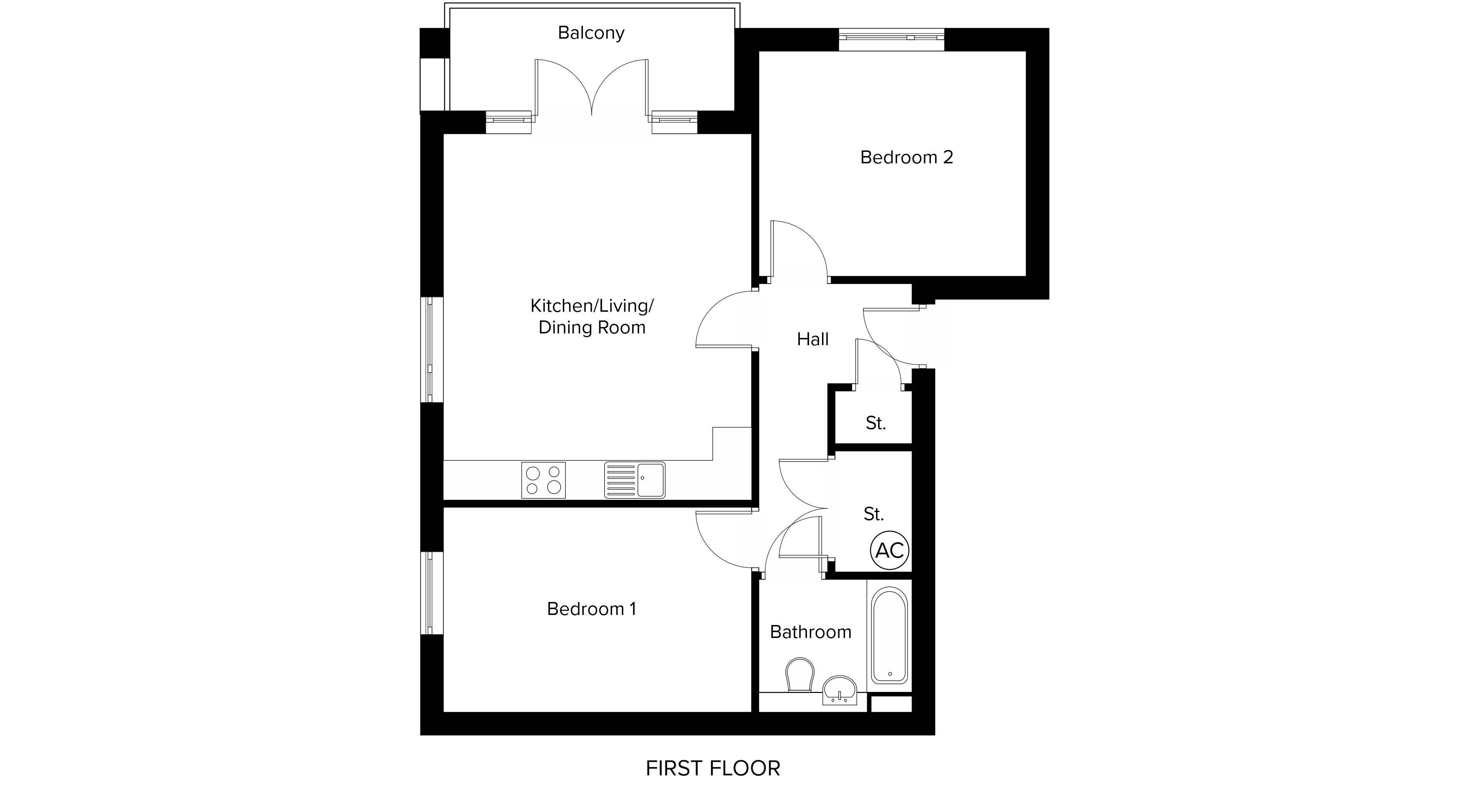 The Griffin floorplans