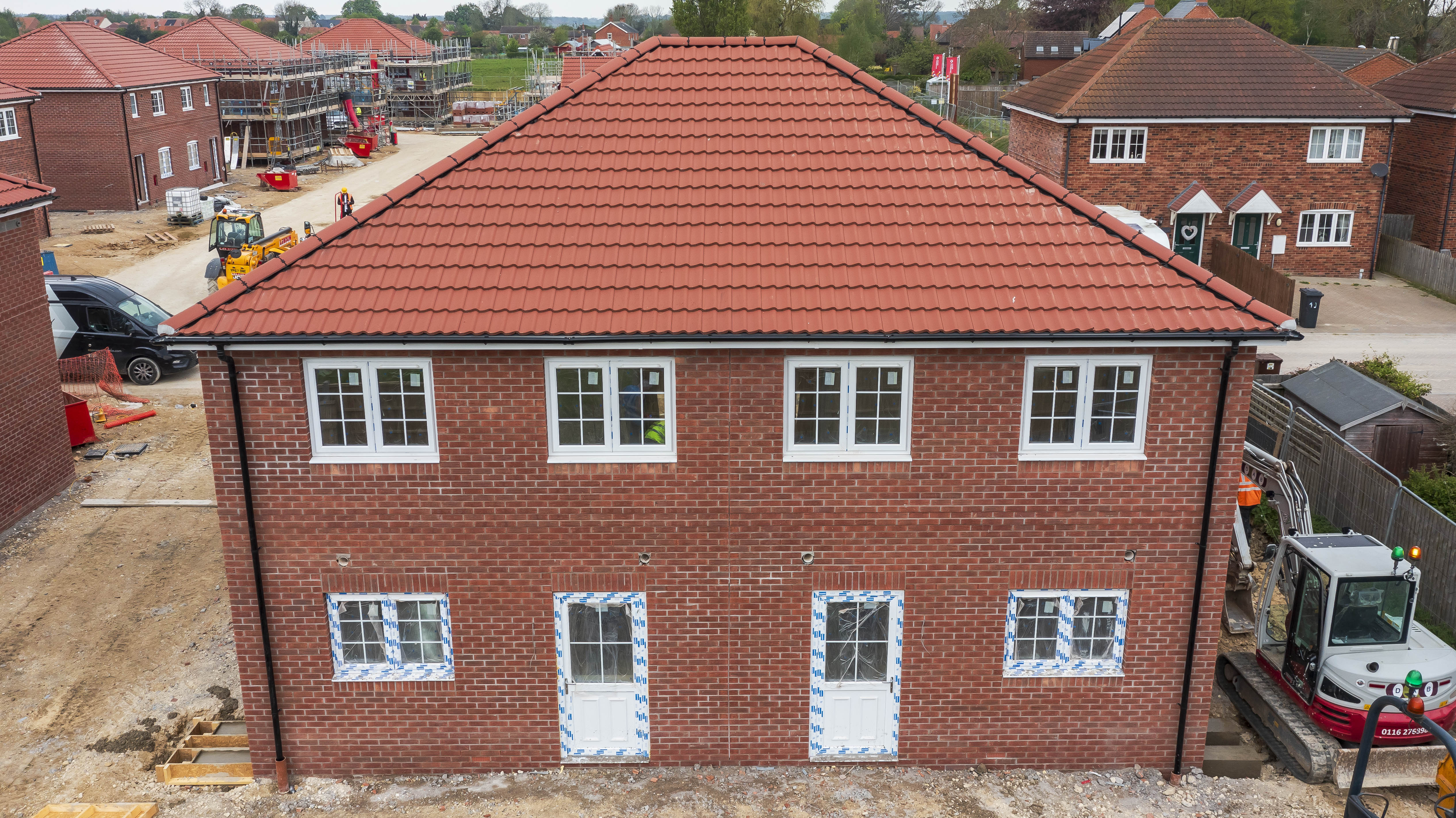 Shared Ownership homes at Vasey Fields Bassingham Lincoln New