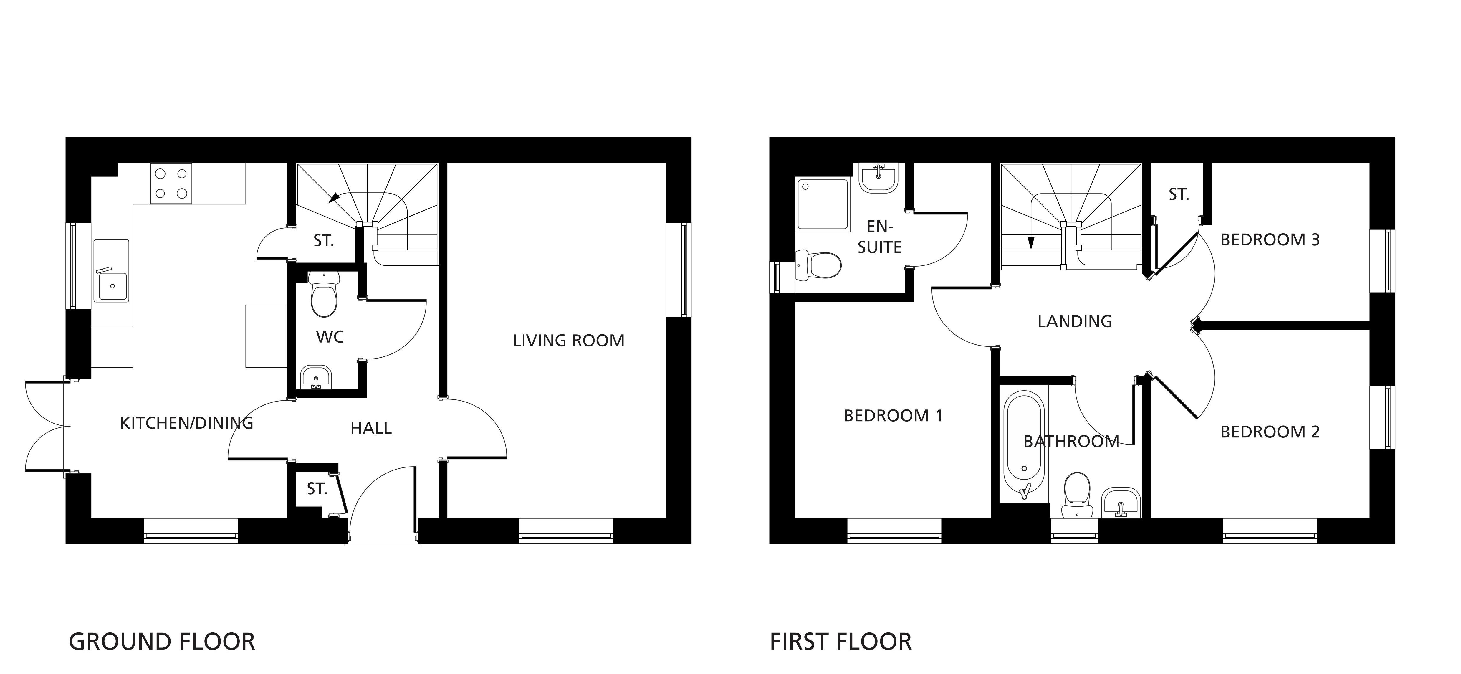 The Plum floorplan