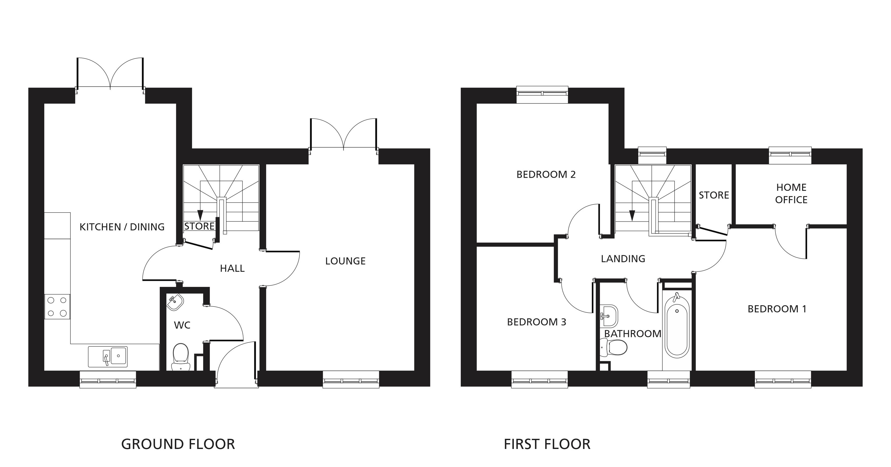 The Whinchat floorplans