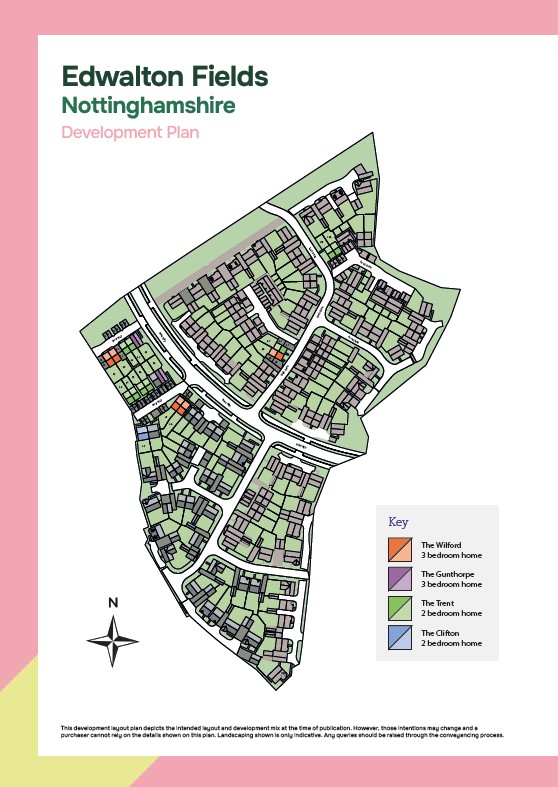 Edwalton Fields site plan