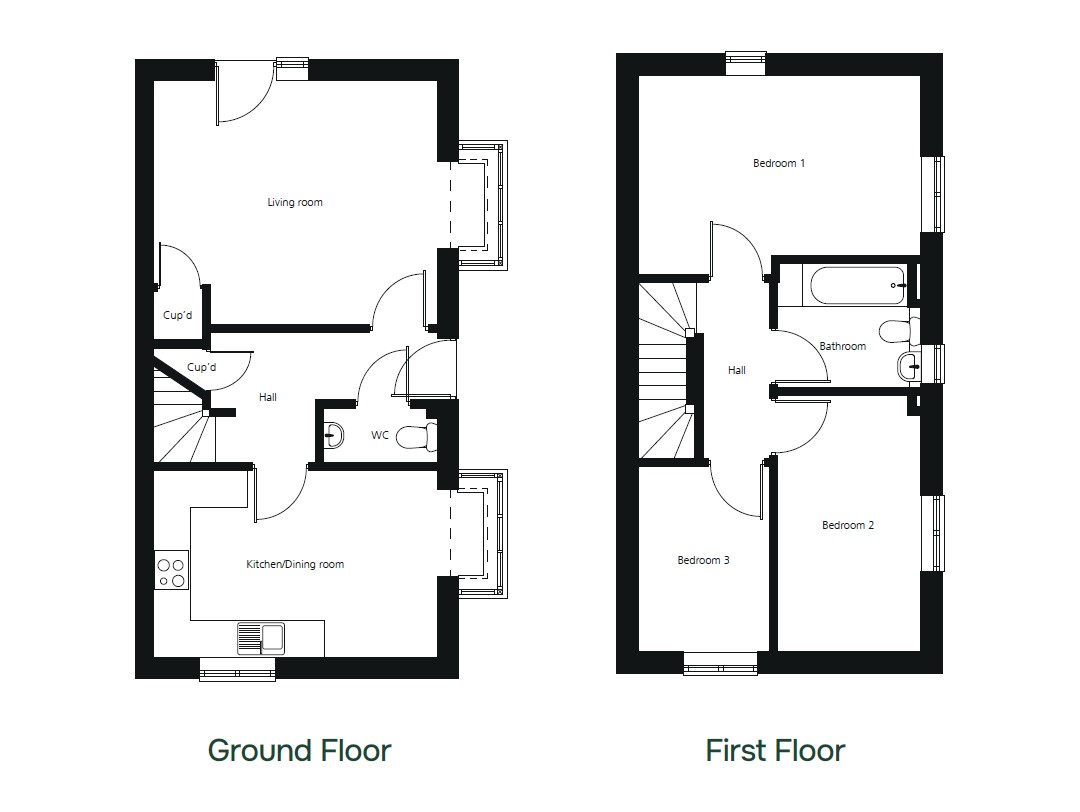 The Gunthorp floorplans