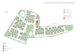 Whissendine Grove site map