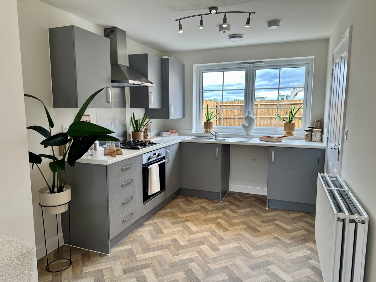 new build kitchen area