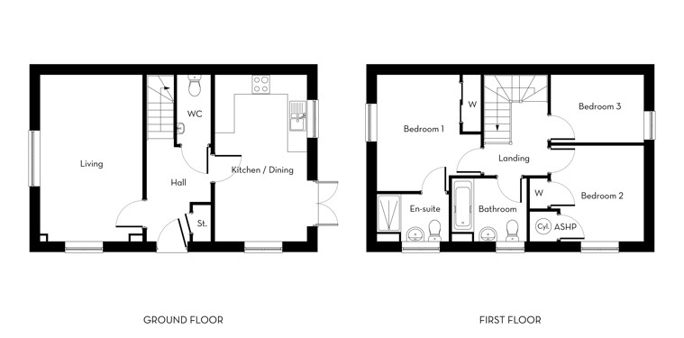 The Lime floor plans