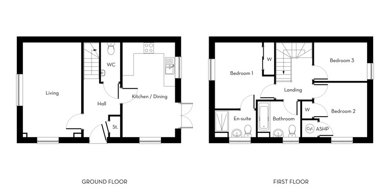 The Lime floor plans