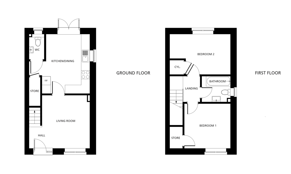 The Ancaster floorplans